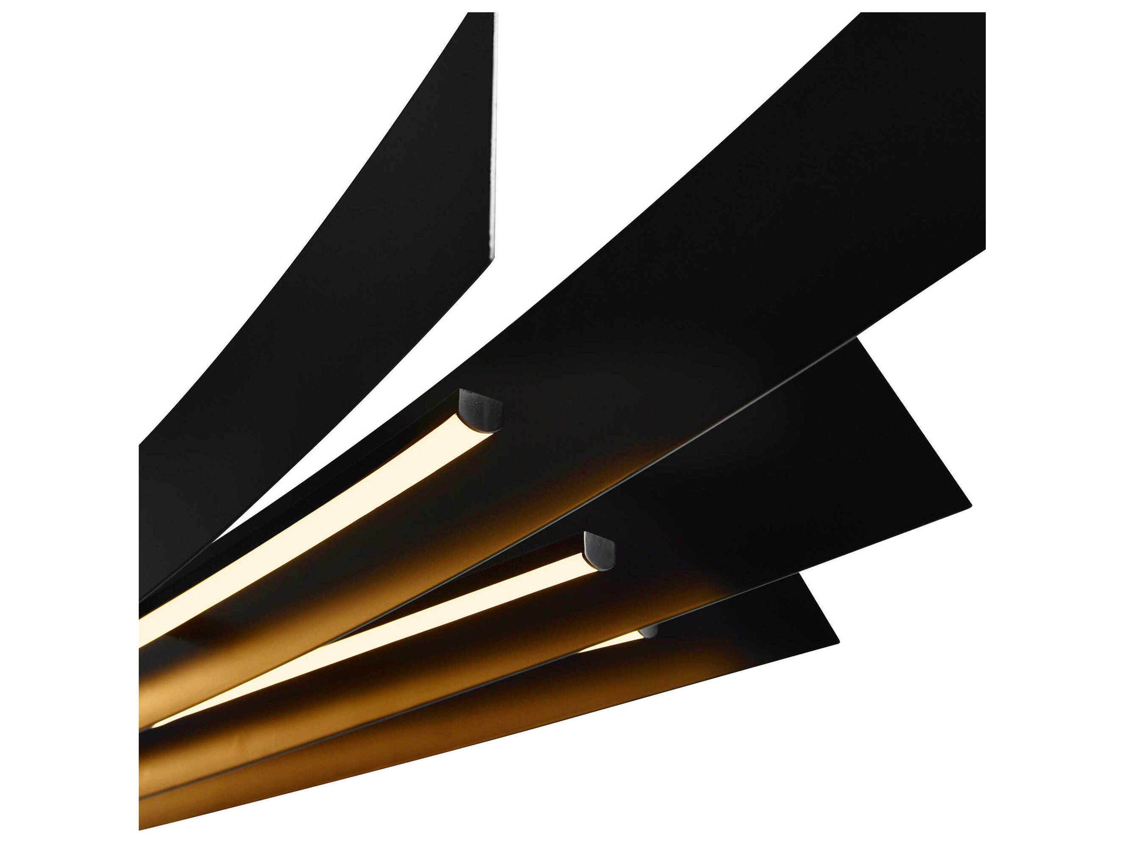 CWI Lighting Candora Black Linear Island Pendant