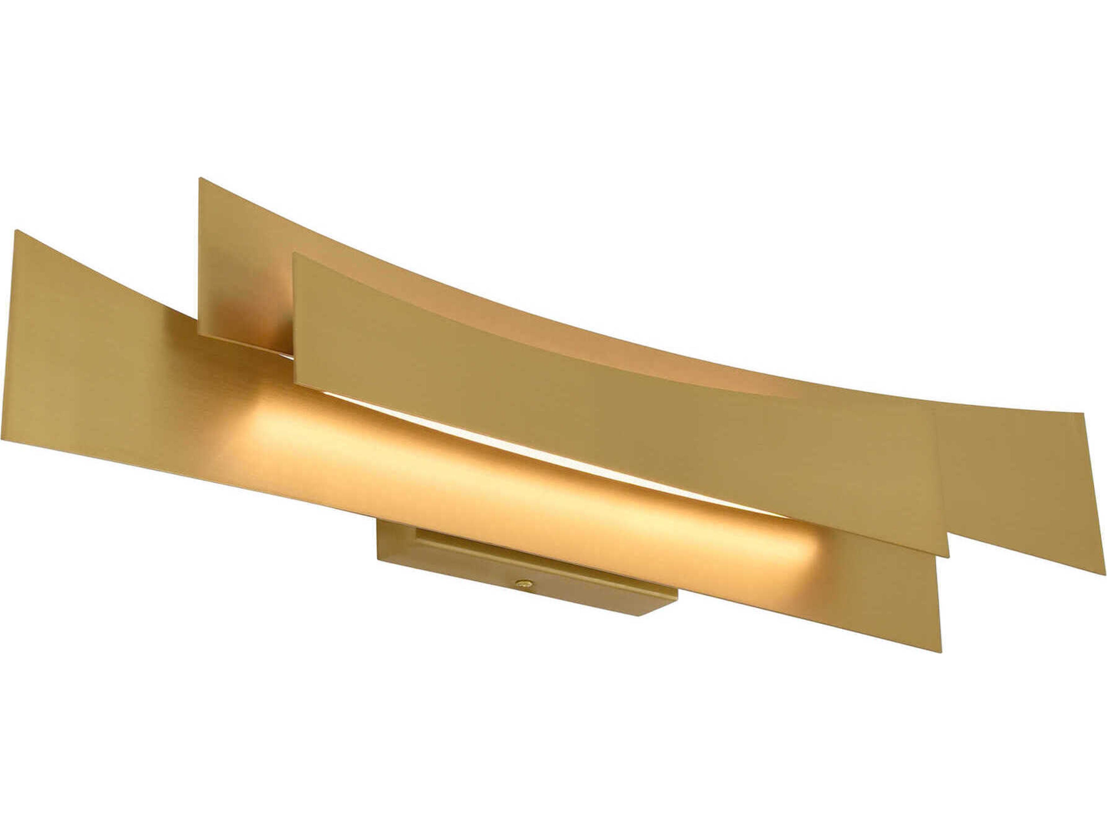 CWI Lighting Candora Brass Vanity Light