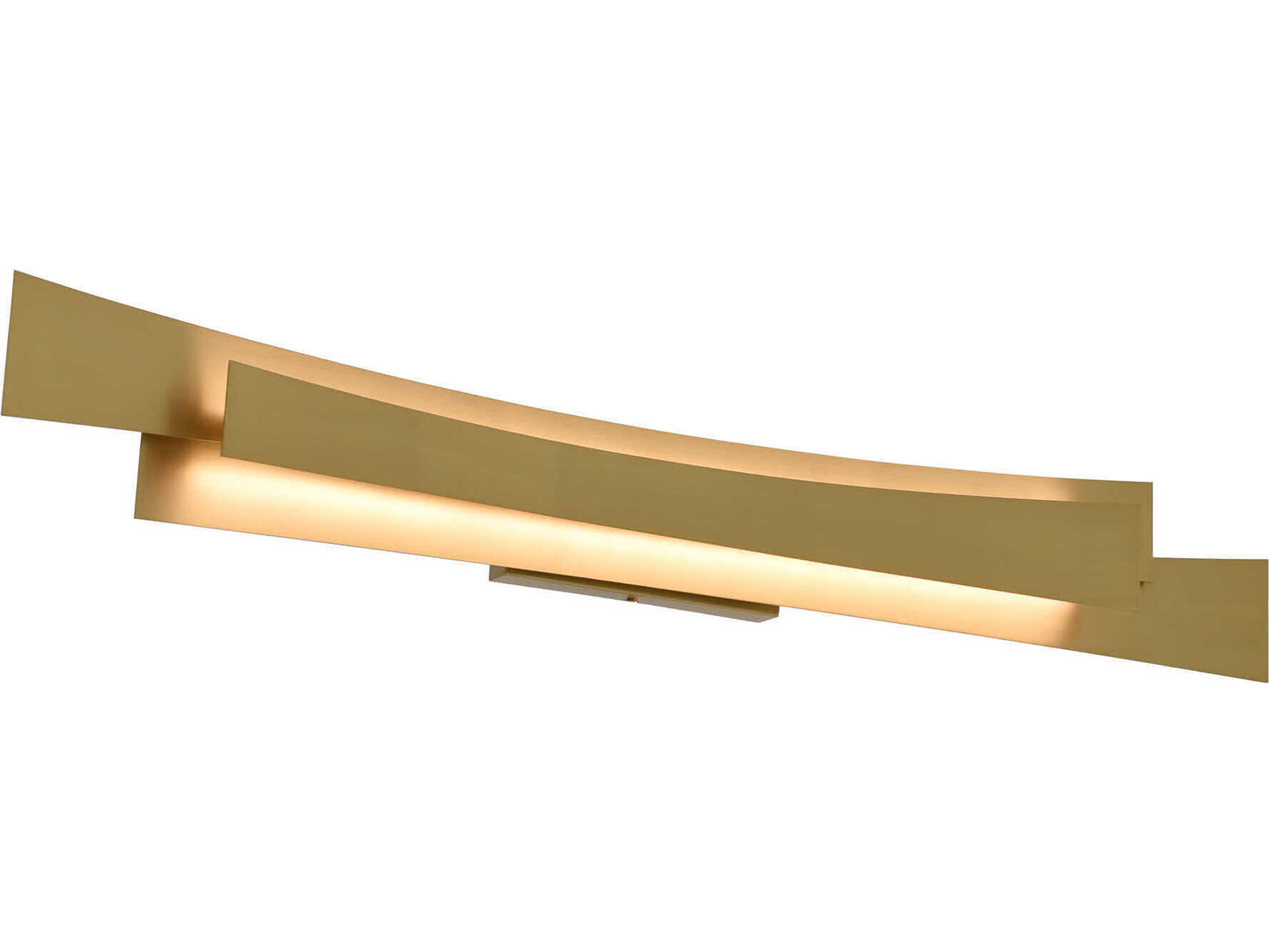 CWI Lighting Candora Brass Vanity Light