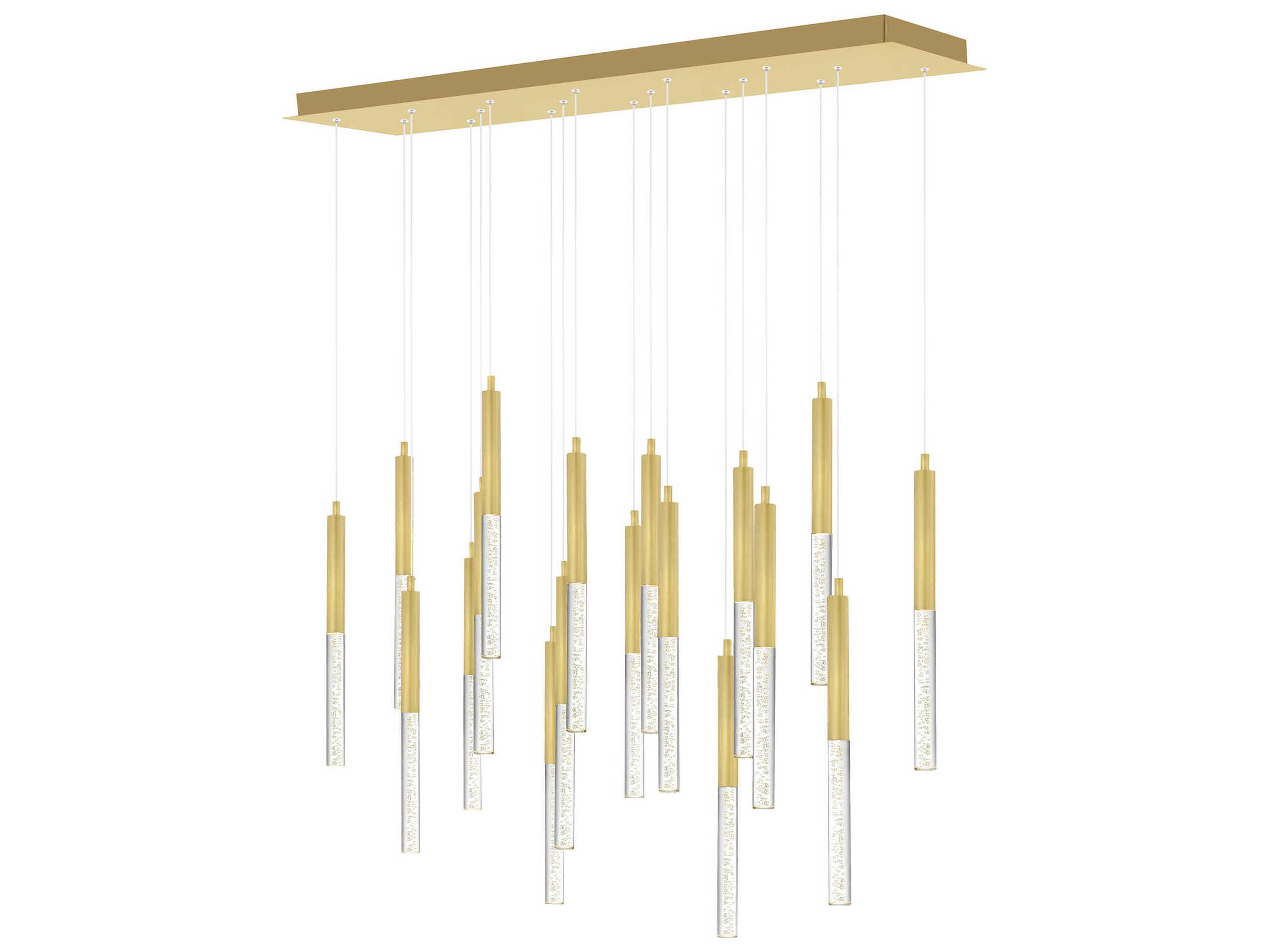 Dragonswatch Satin Gold Linear Island Pendant