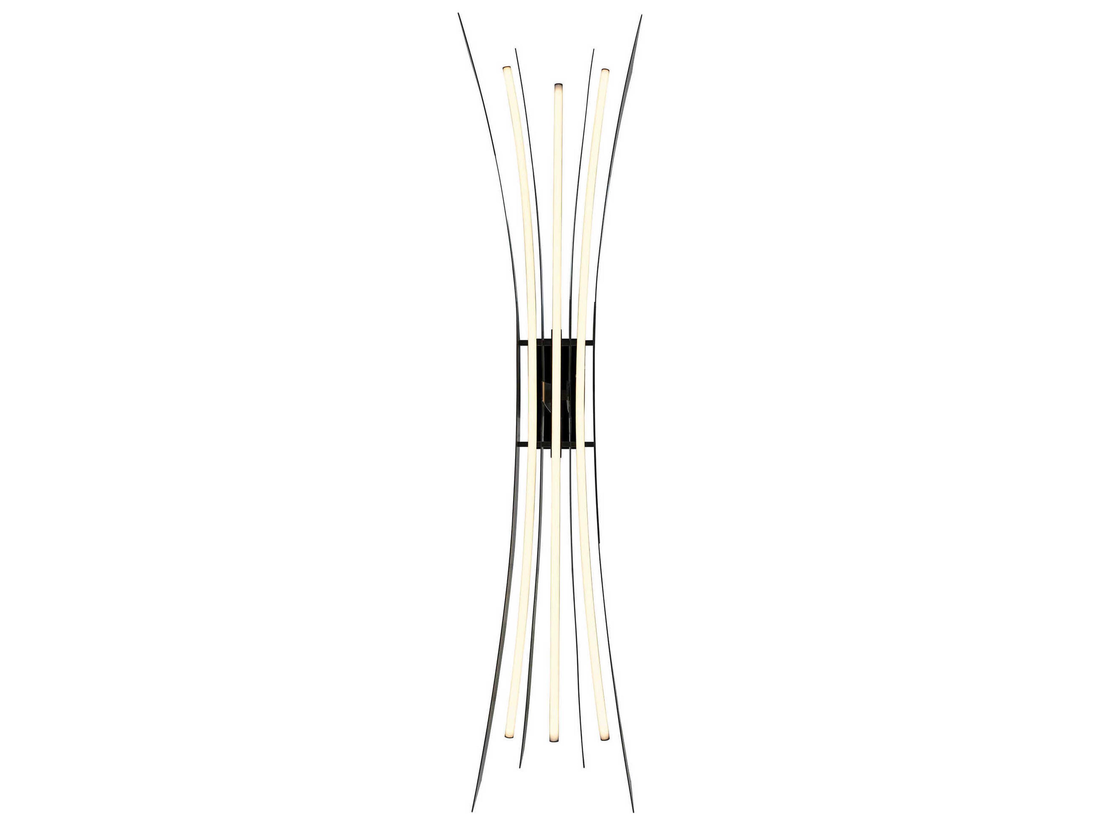 CWI Lighting Solara Black Linear Island Pendant