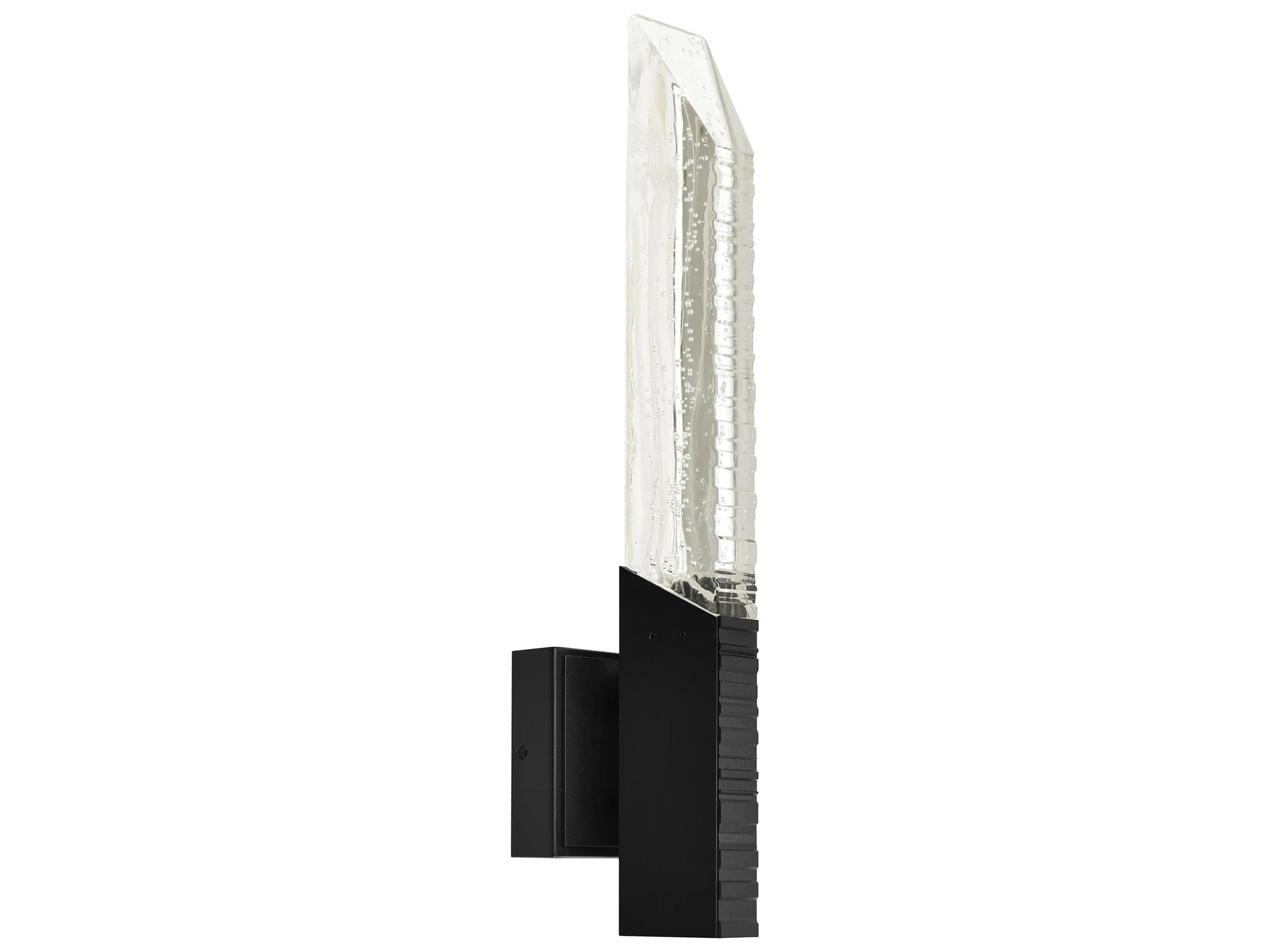 CWI Lighting Petra Sand Black LED Wall Sconce