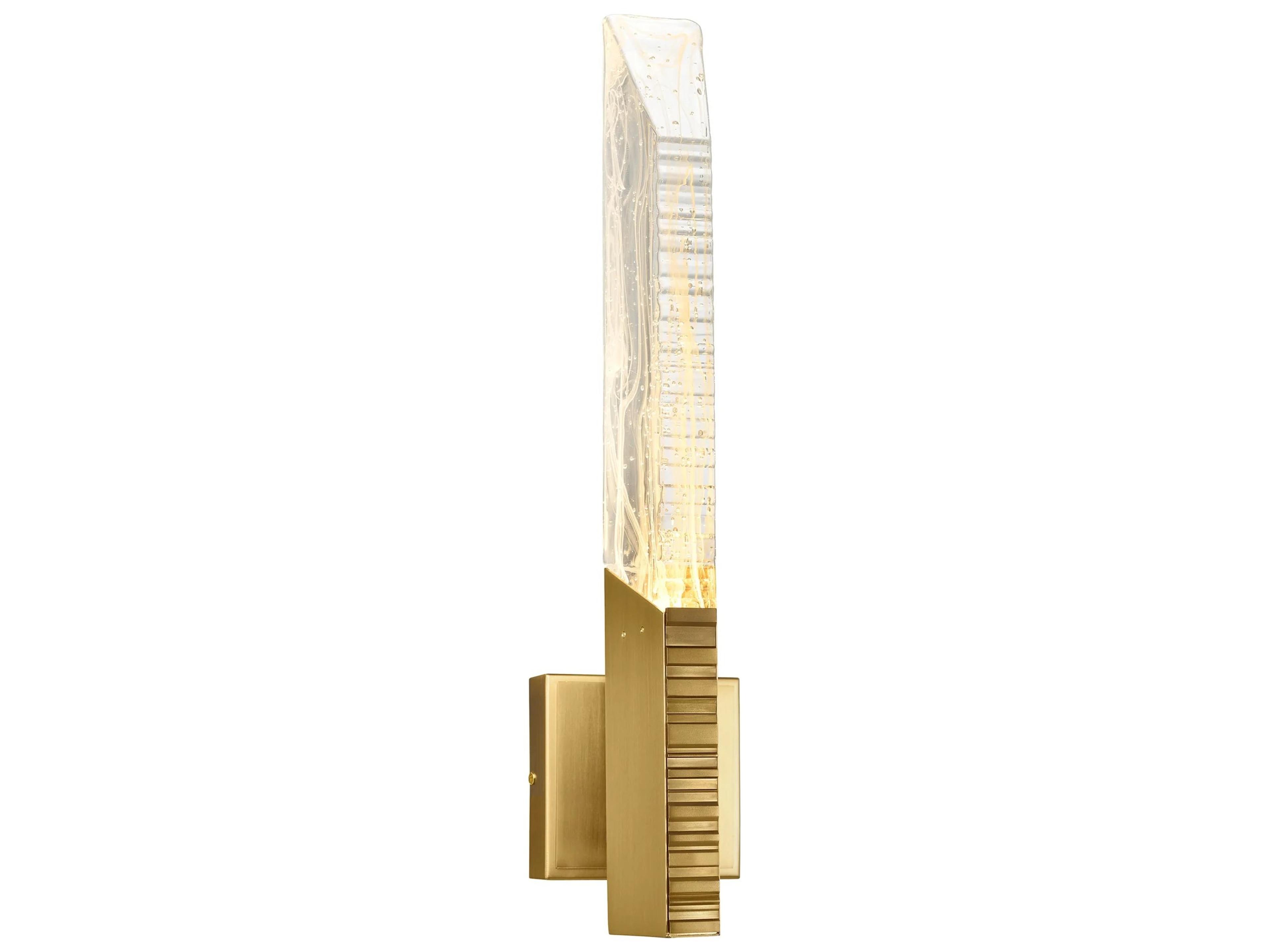 Petra Brass LED Wall Sconce