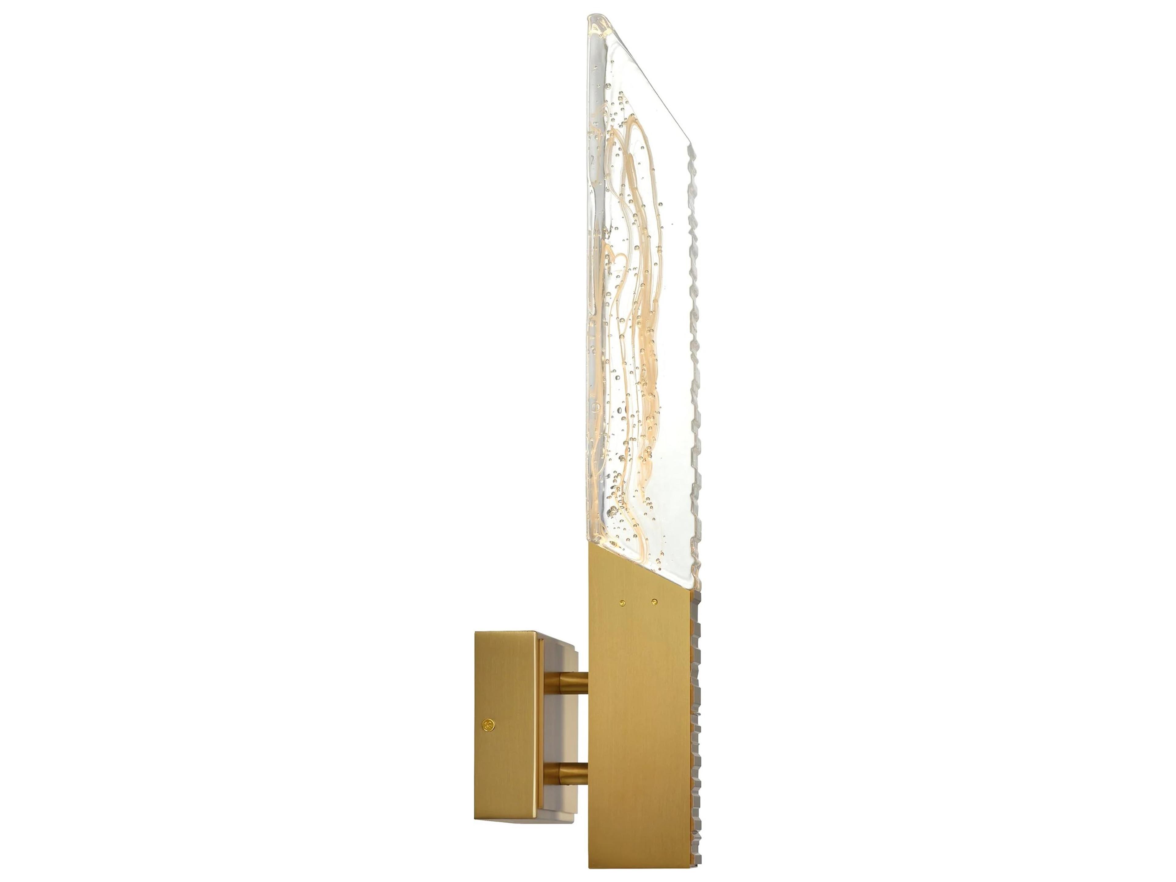 CWI Lighting Petra Brass LED Wall Sconce