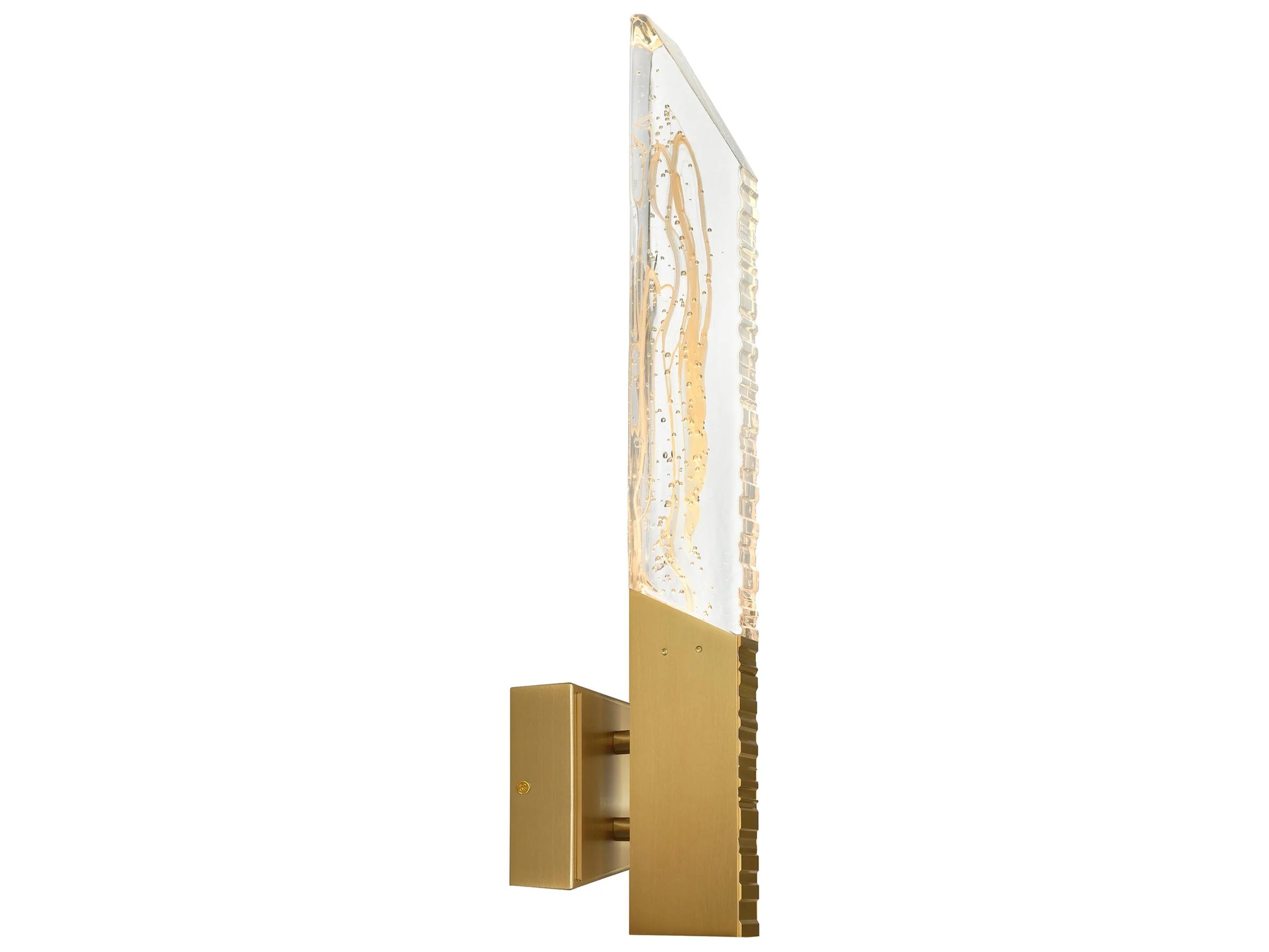 CWI Lighting Petra Brass LED Wall Sconce