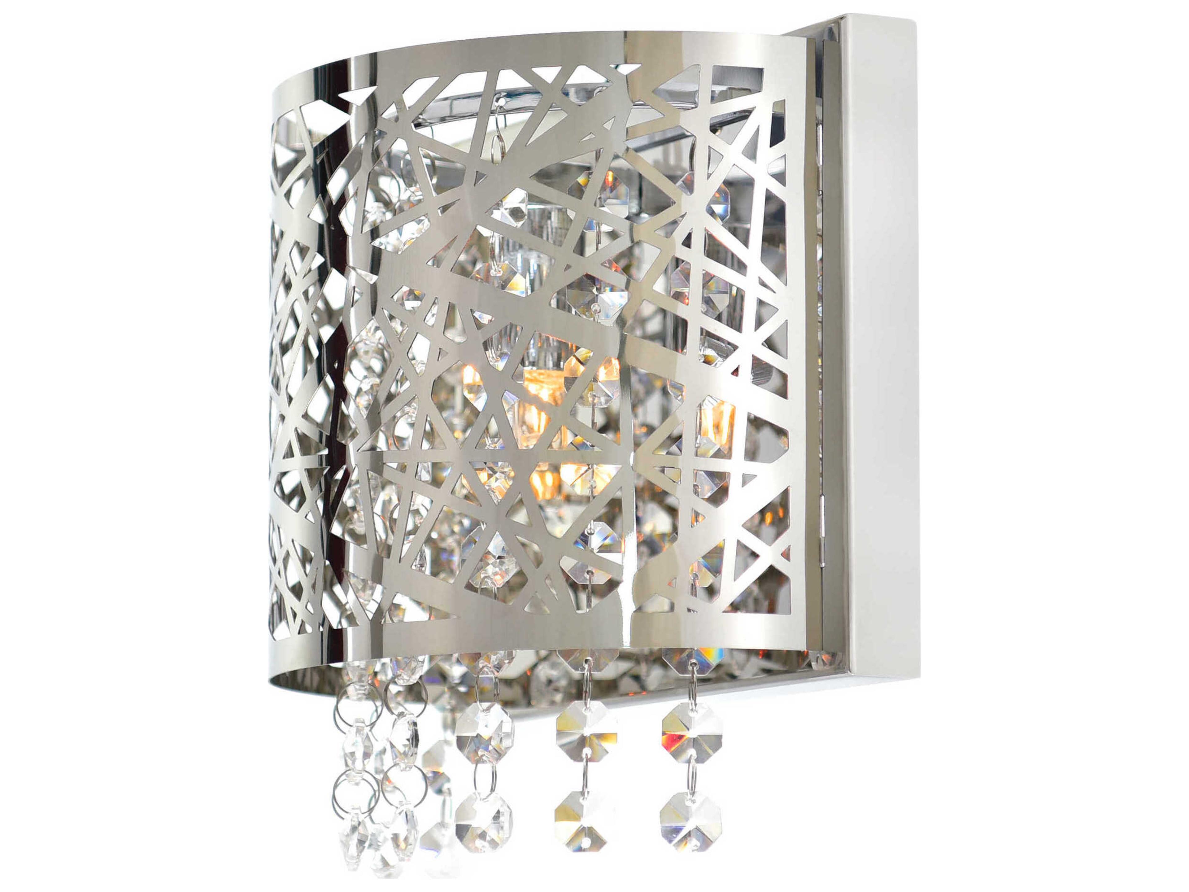 CWI Lighting Eternity 1-Light Stainless Steel Wall Sconce