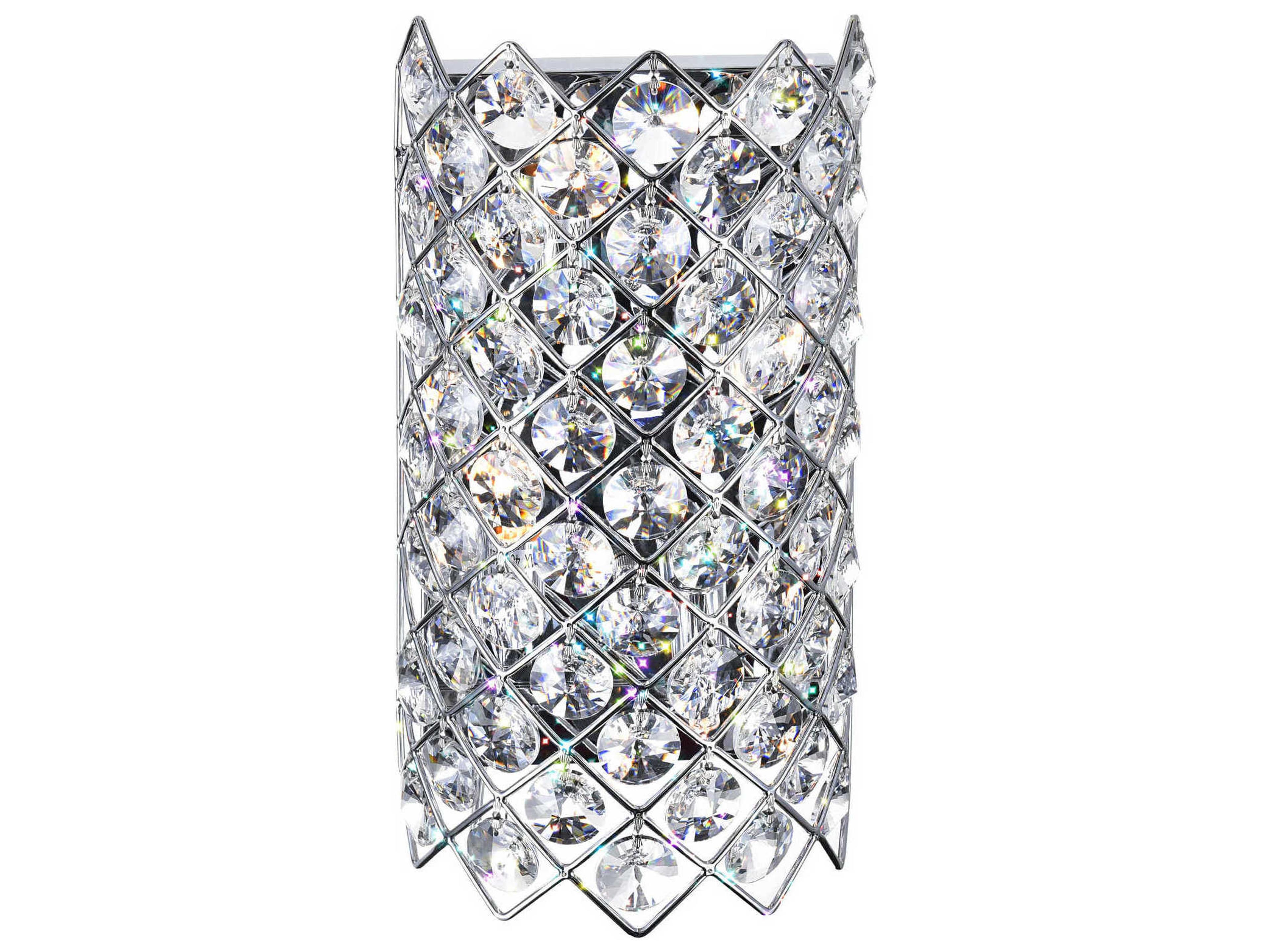 CWI Lighting Chique 4-Light Chrome Vanity Light