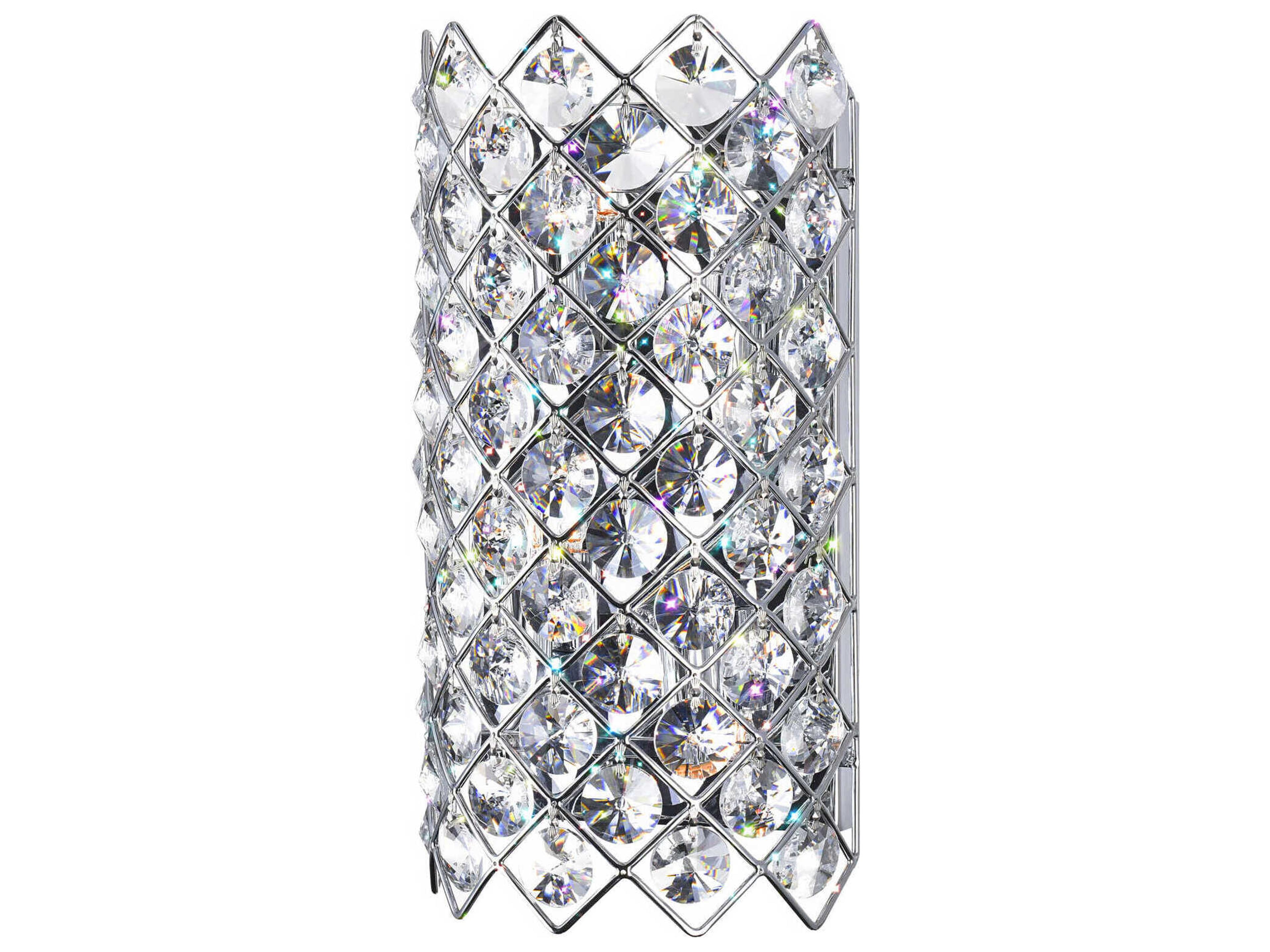 CWI Lighting Chique 4-Light Chrome Vanity Light