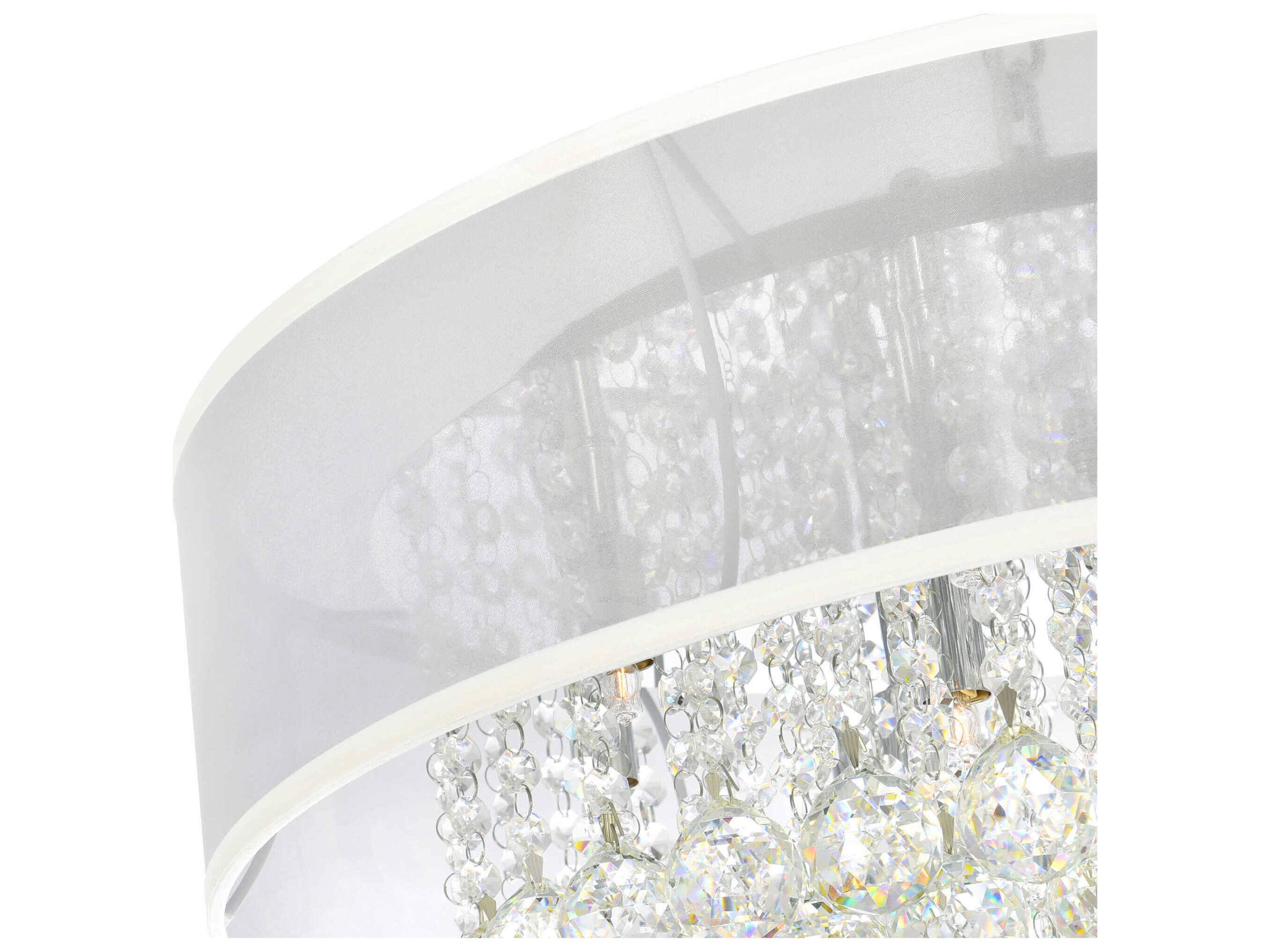 CWI Lighting Radiant 12-Light Chrome Traditional Pendant