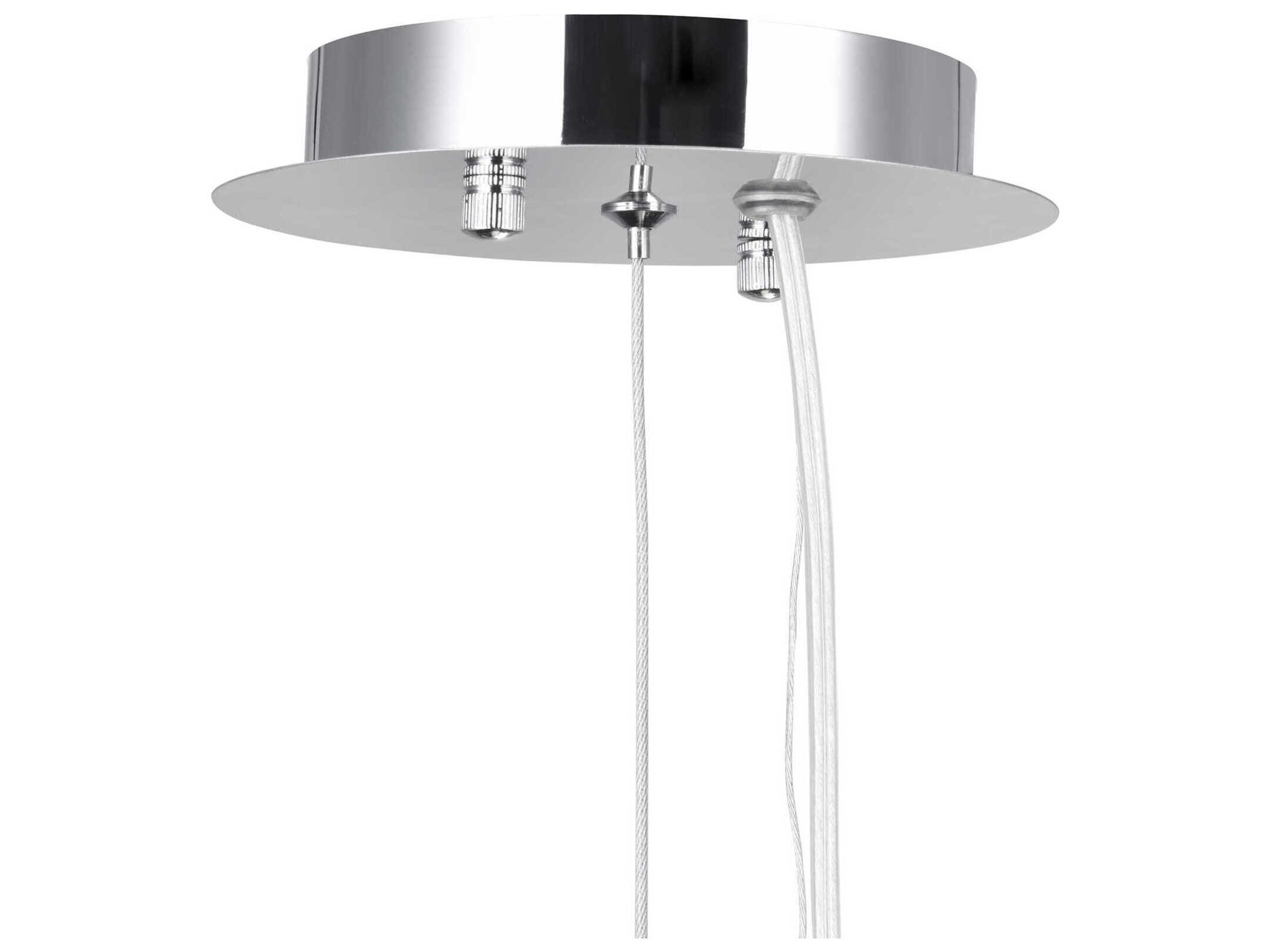 CWI Lighting Swivel 18-Light Chrome Sputnik Chandelier