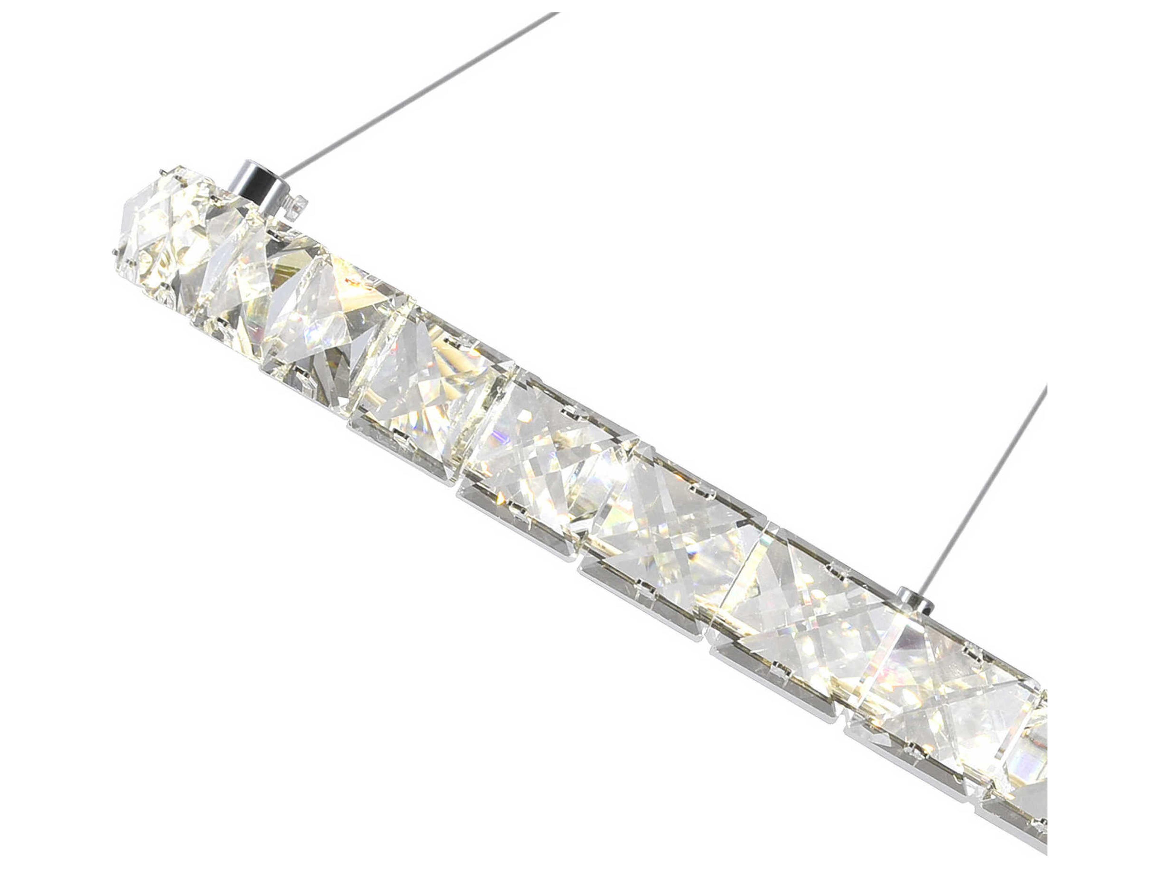 CWI Lighting Ring Stainless Steel Round Tiered Pendant