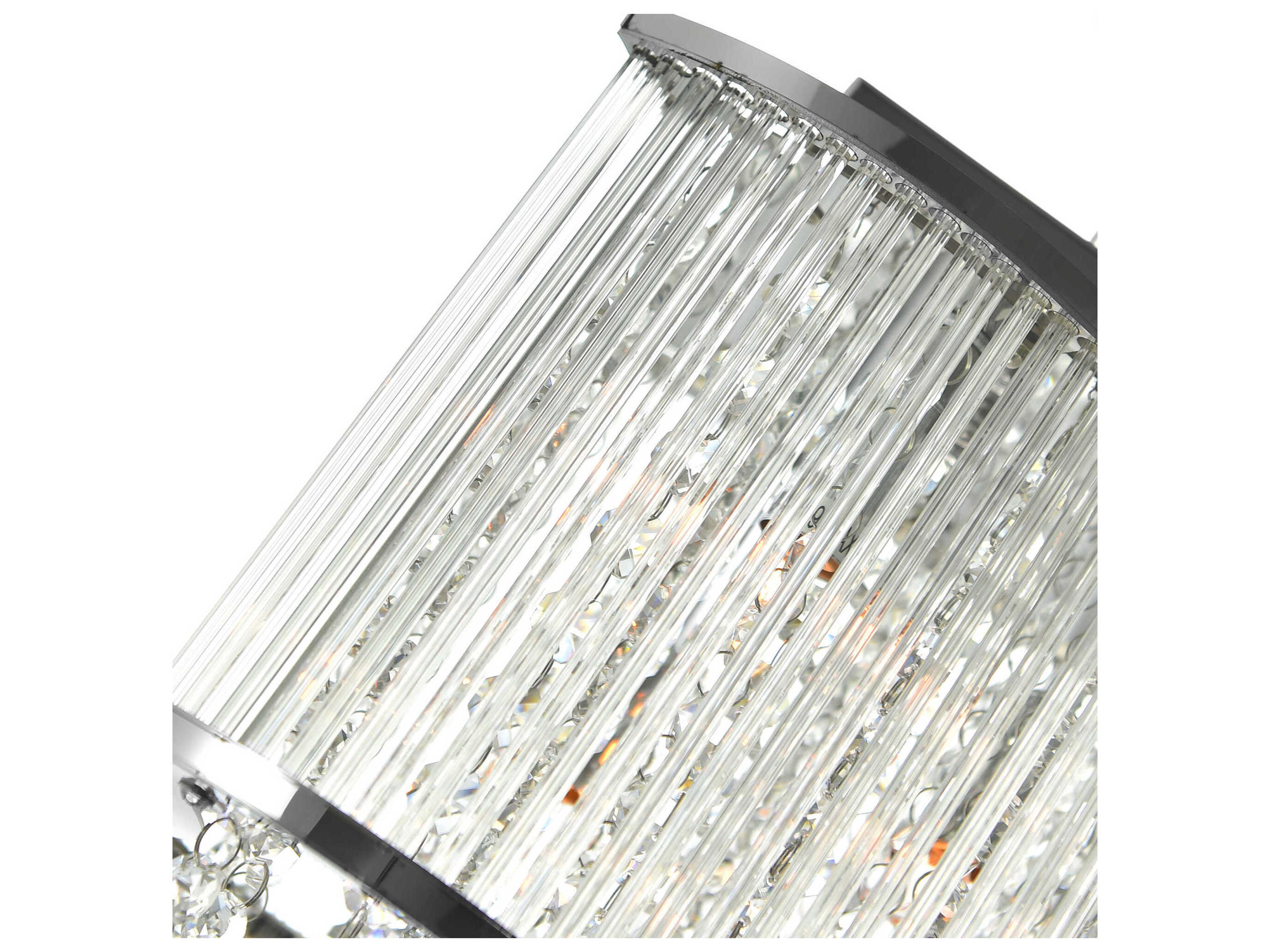 CWI Lighting Elsa 3-Light Chrome Mini Pendant