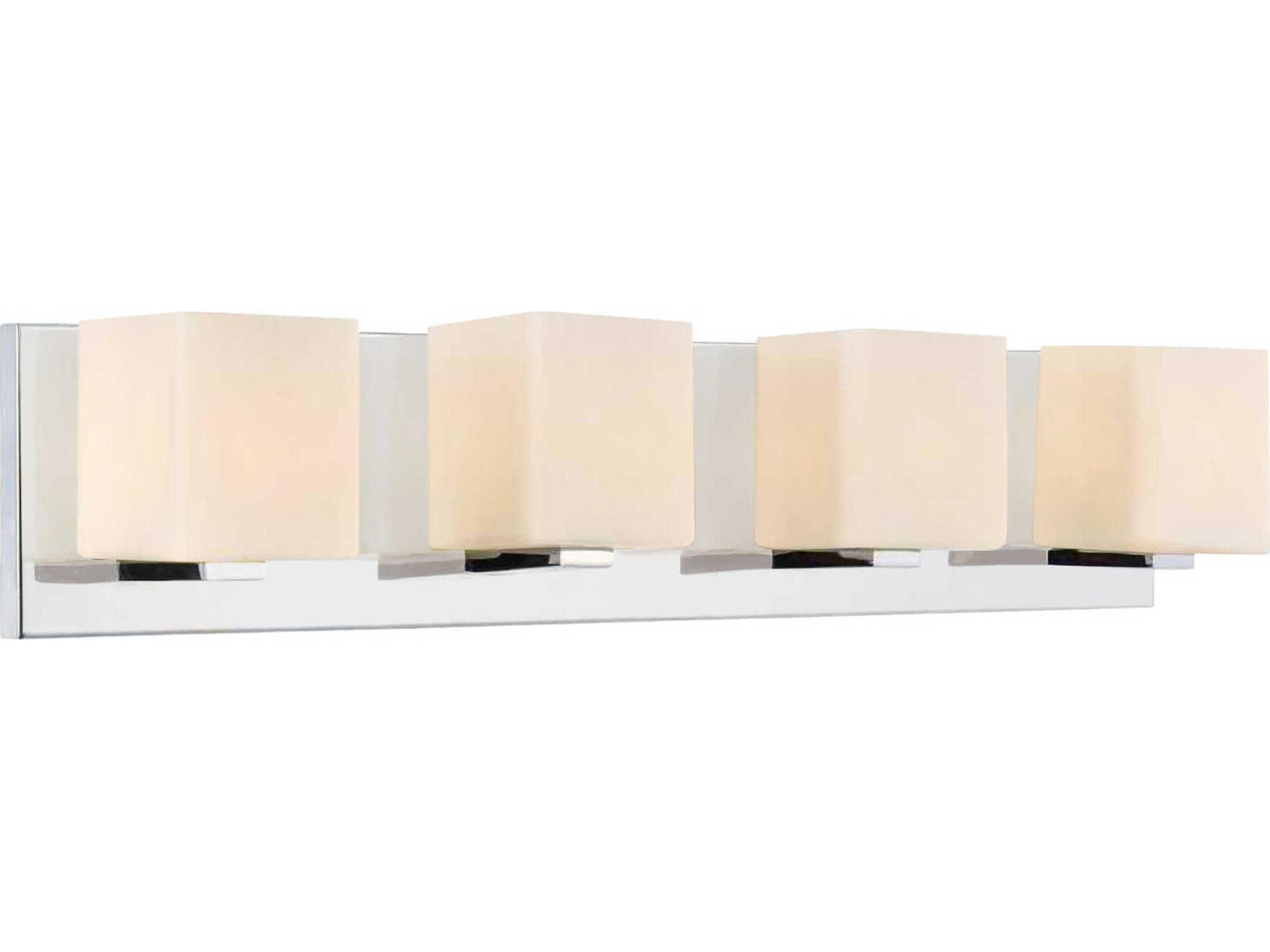 Cristini 4-Light Satin Nickel Vanity Light