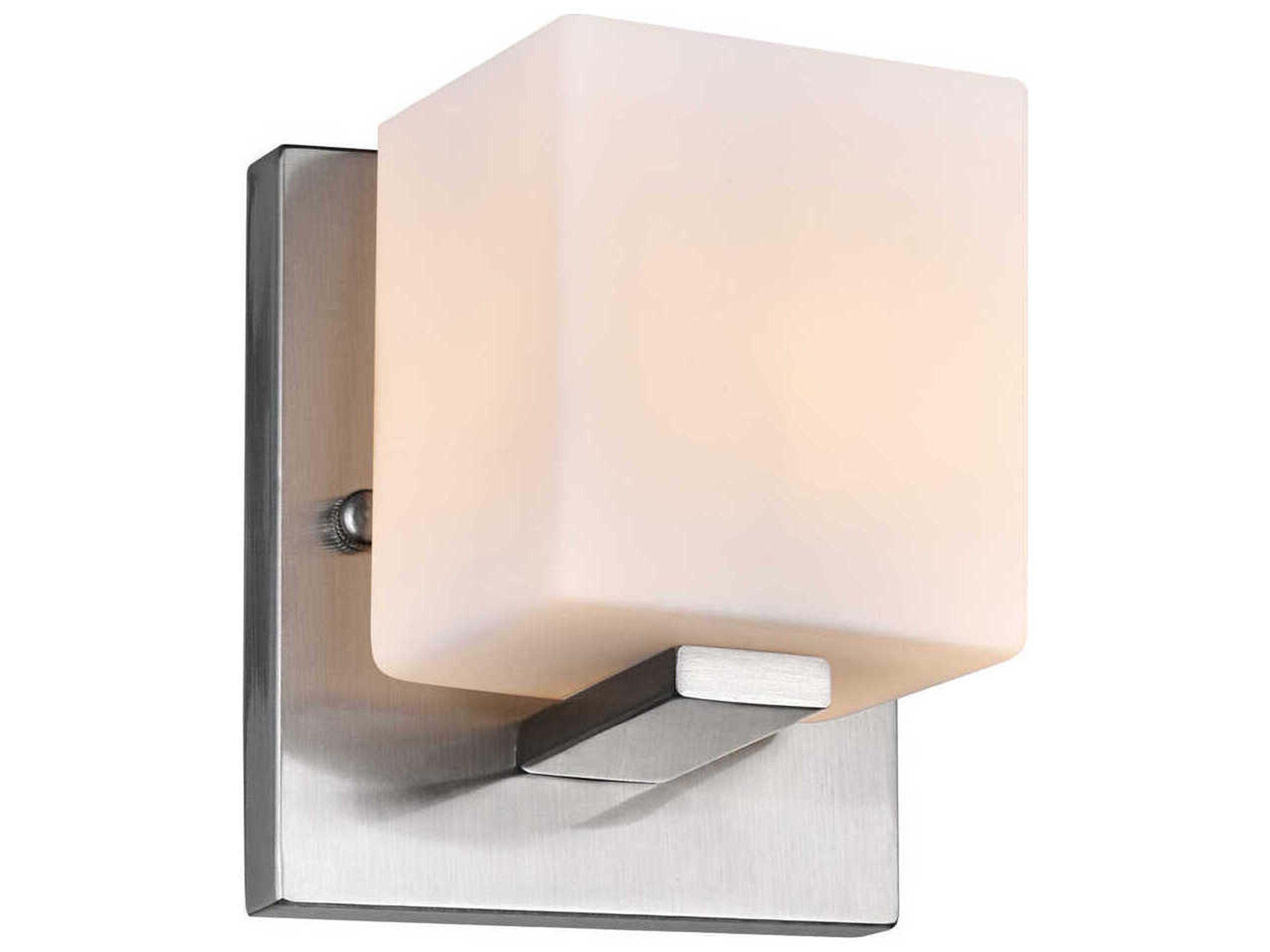 Cristini 1-Light Satin Nickel Wall Sconce