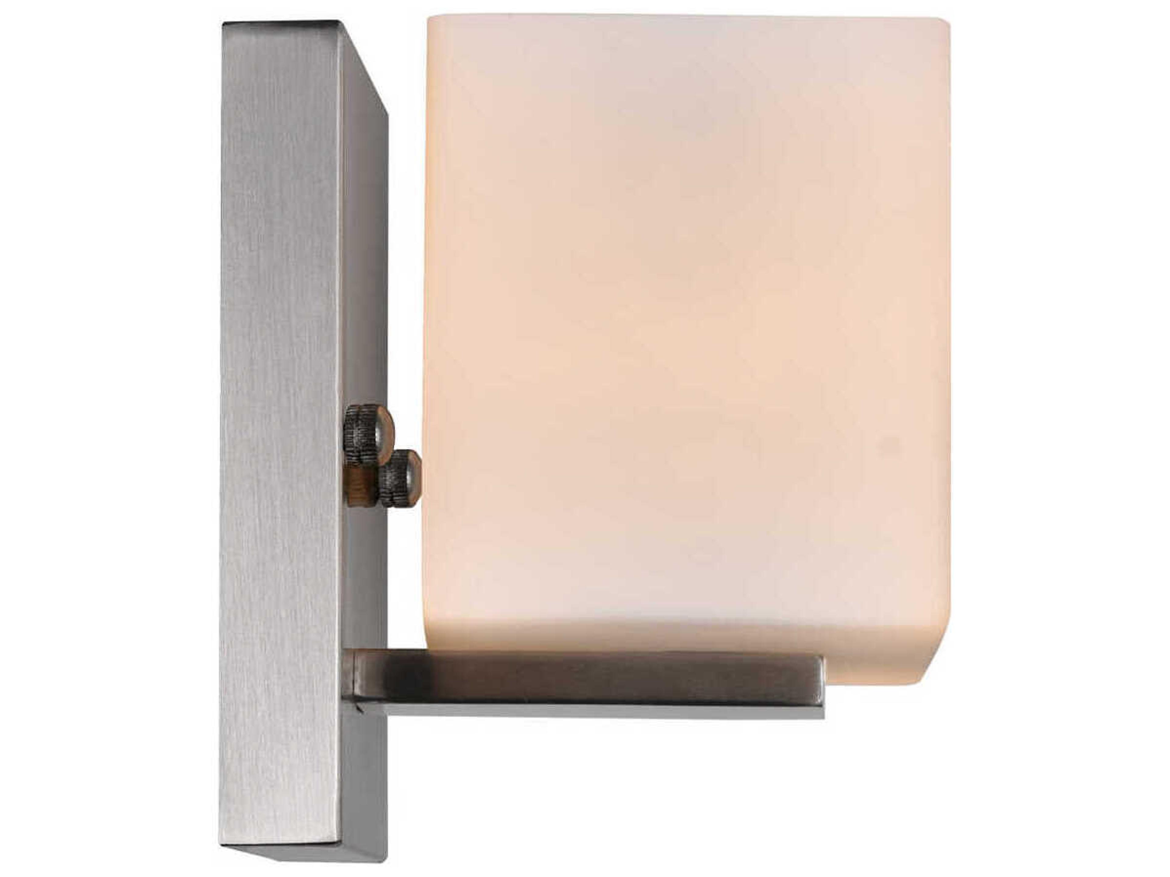 CWI Lighting Cristini 1-Light Satin Nickel Wall Sconce
