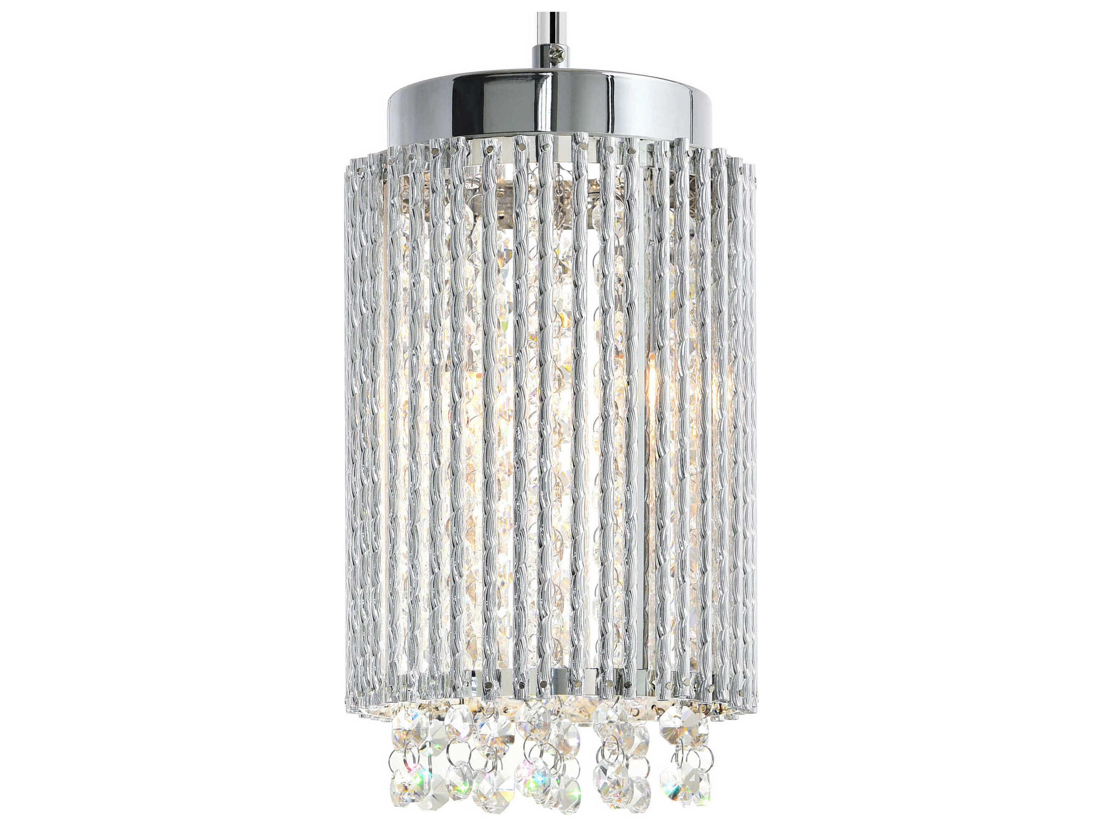 CWI Lighting Claire 2-Light Chrome Mini Pendant