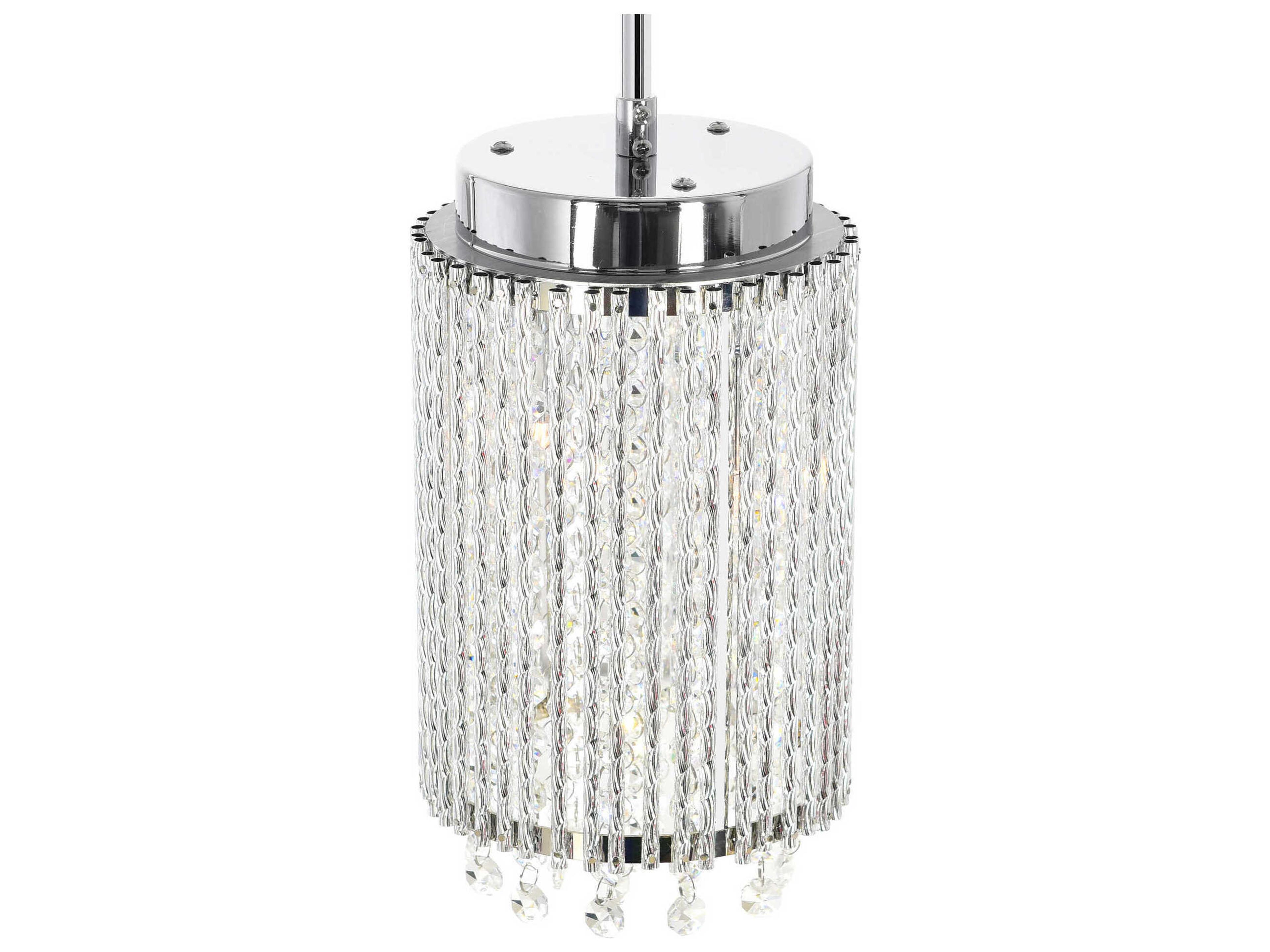 CWI Lighting Claire 2-Light Chrome Mini Pendant