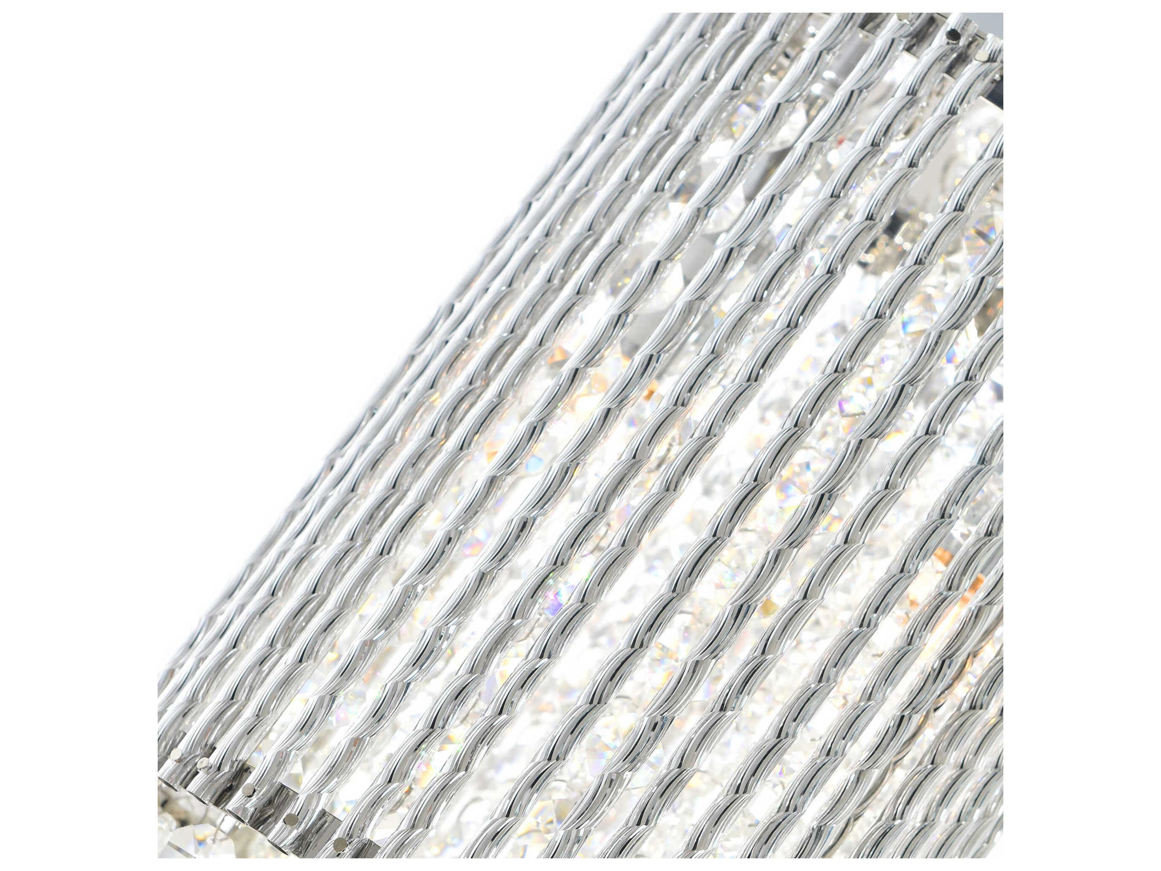 CWI Lighting Claire 2-Light Chrome Mini Pendant