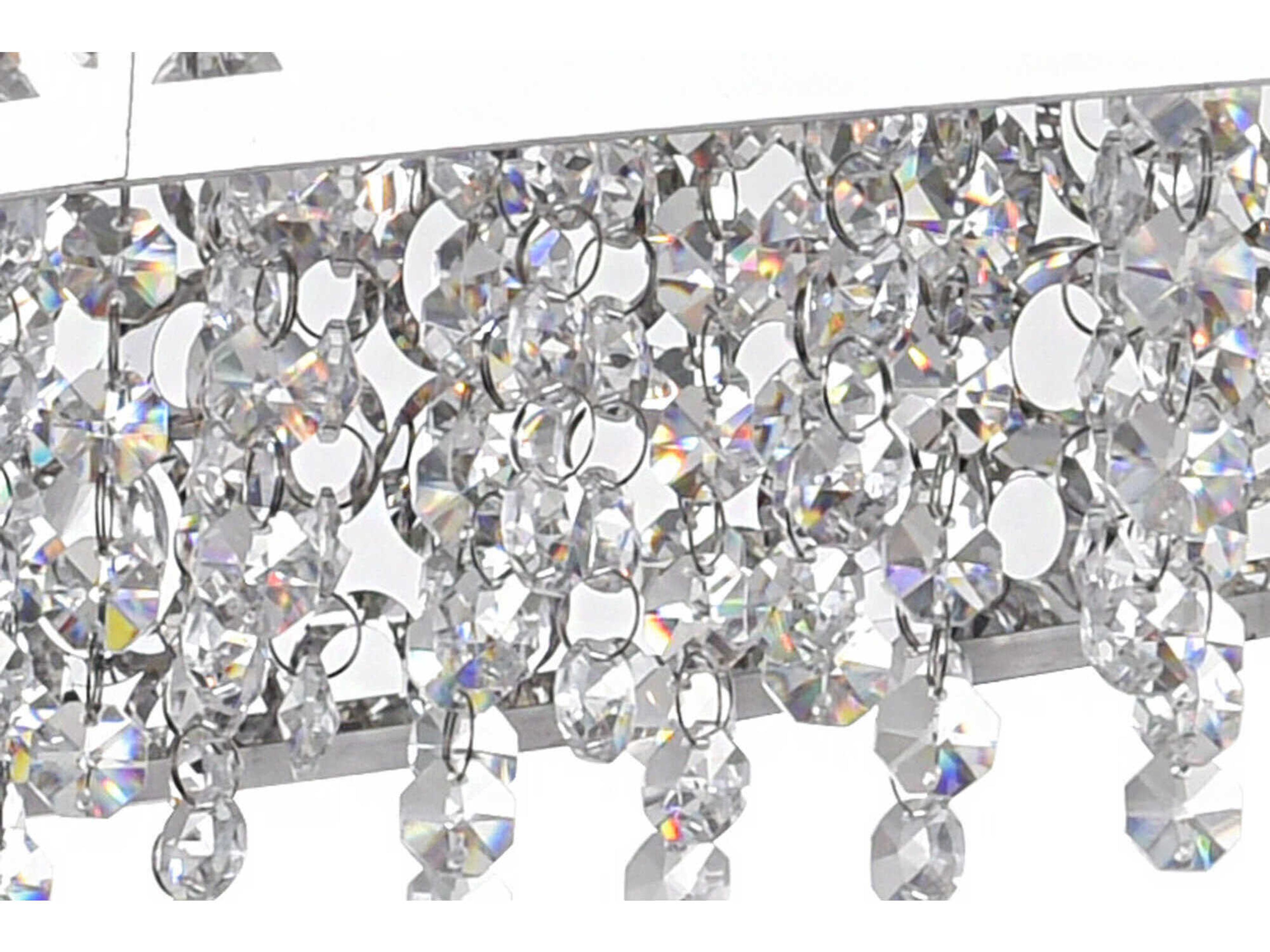 CWI Lighting Bubbles 16-Light Stainless Steel Island Pendant