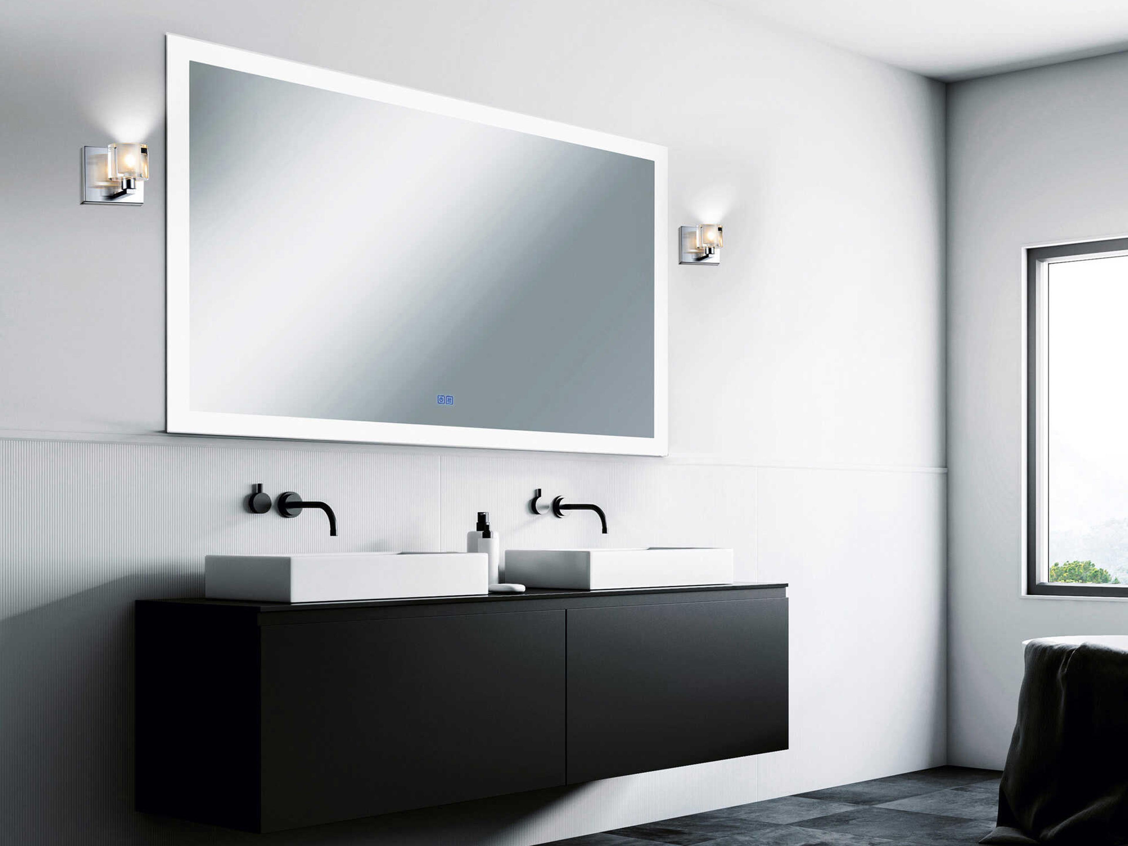 CWI Lighting Tina 1-Light Chrome Wall Sconce