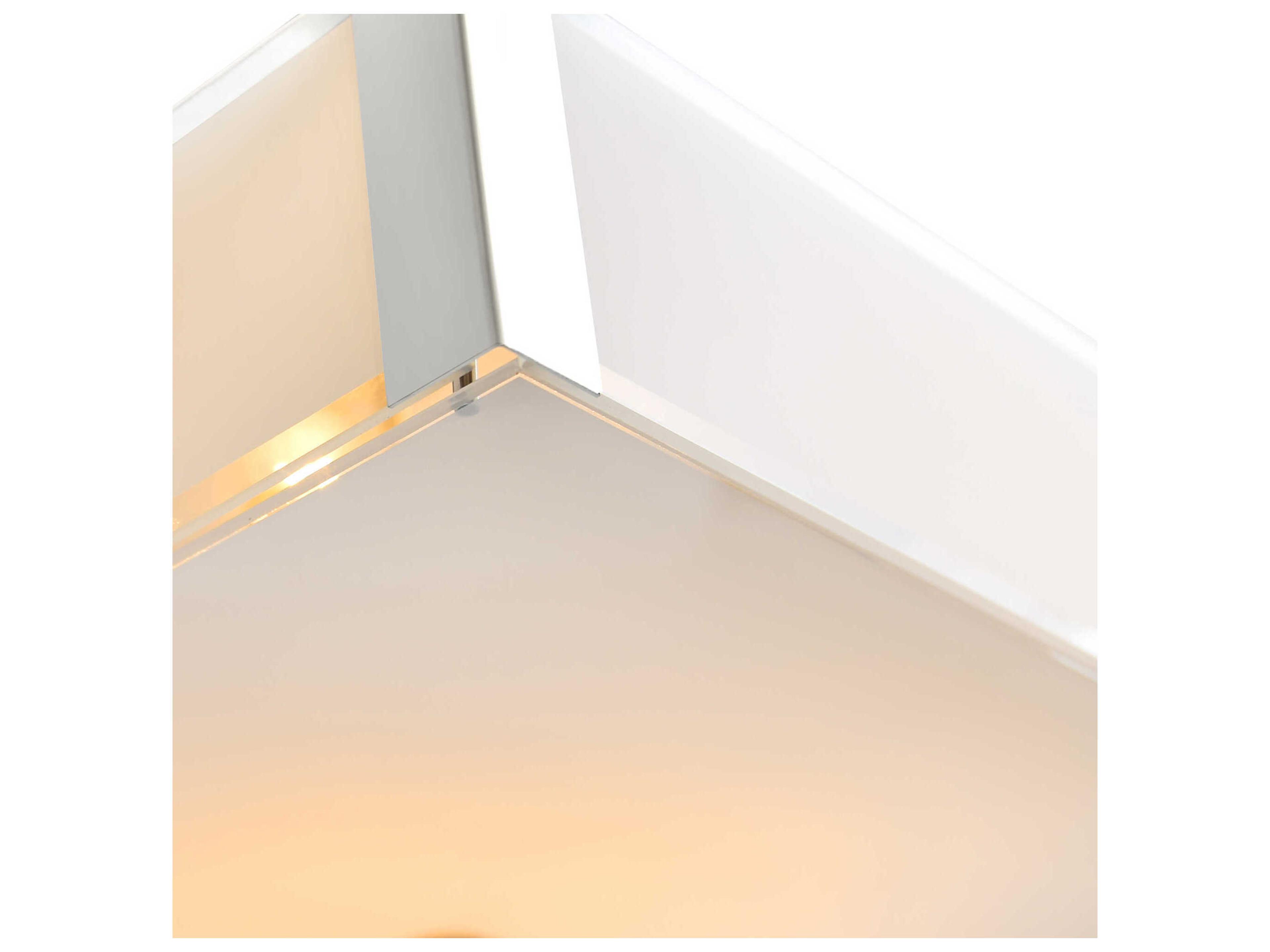 CWI Lighting Lucie 4-Light Chrome Semi Flush Mount