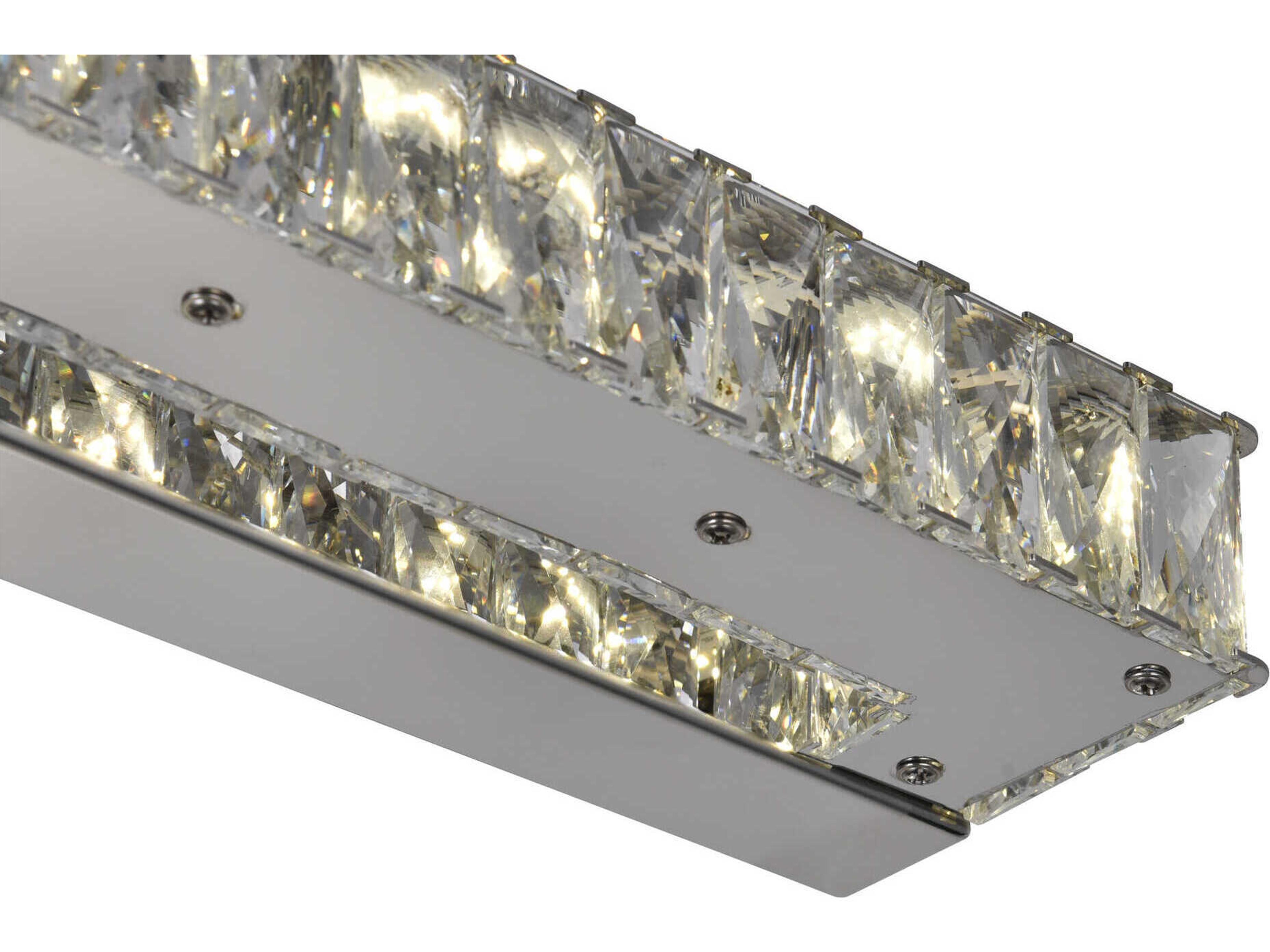 CWI Lighting Milan Chrome Vanity Light