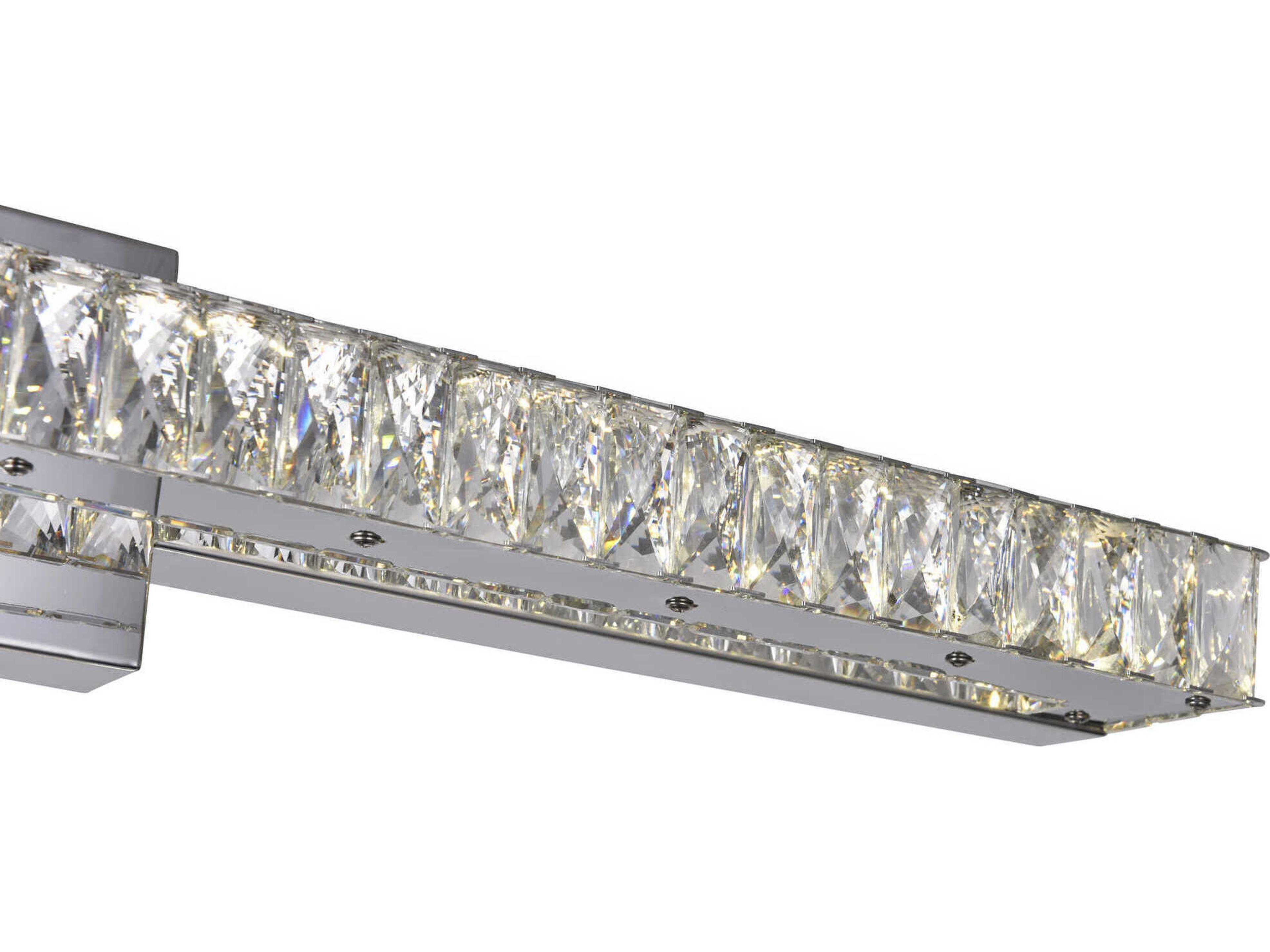 CWI Lighting Milan Chrome Vanity Light