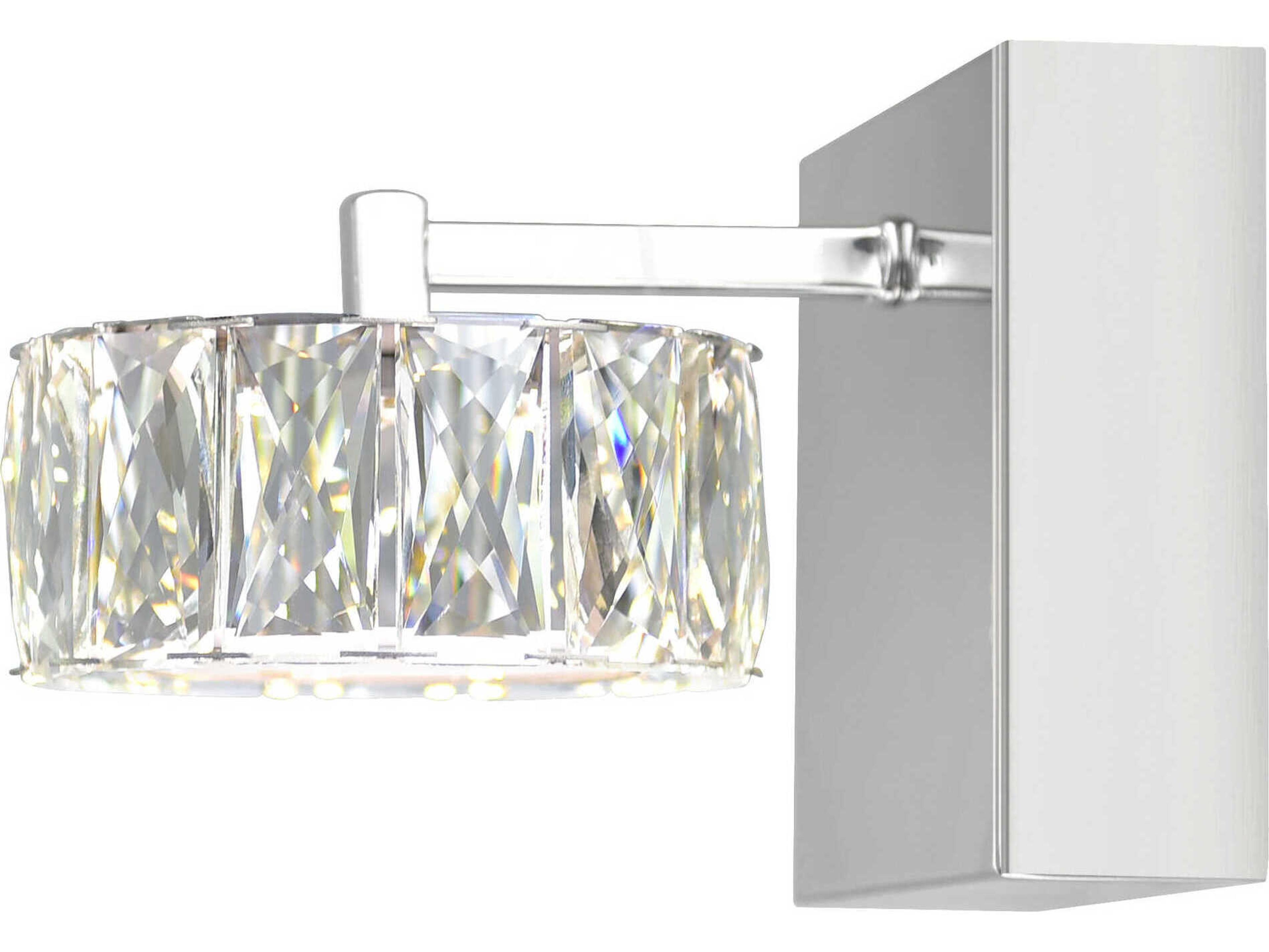 CWI Lighting Milan Chrome Wall Sconce