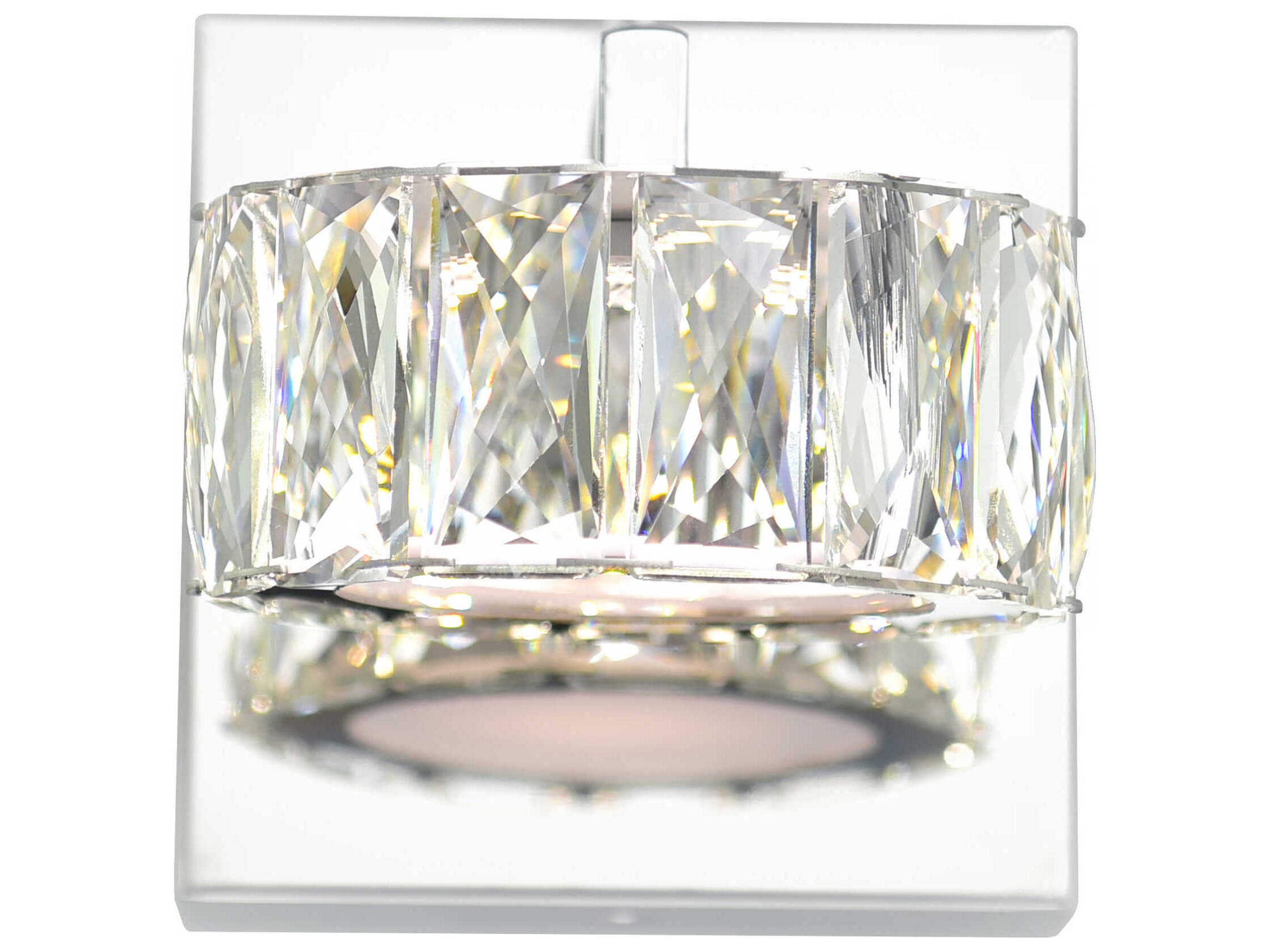 CWI Lighting Milan Chrome Wall Sconce