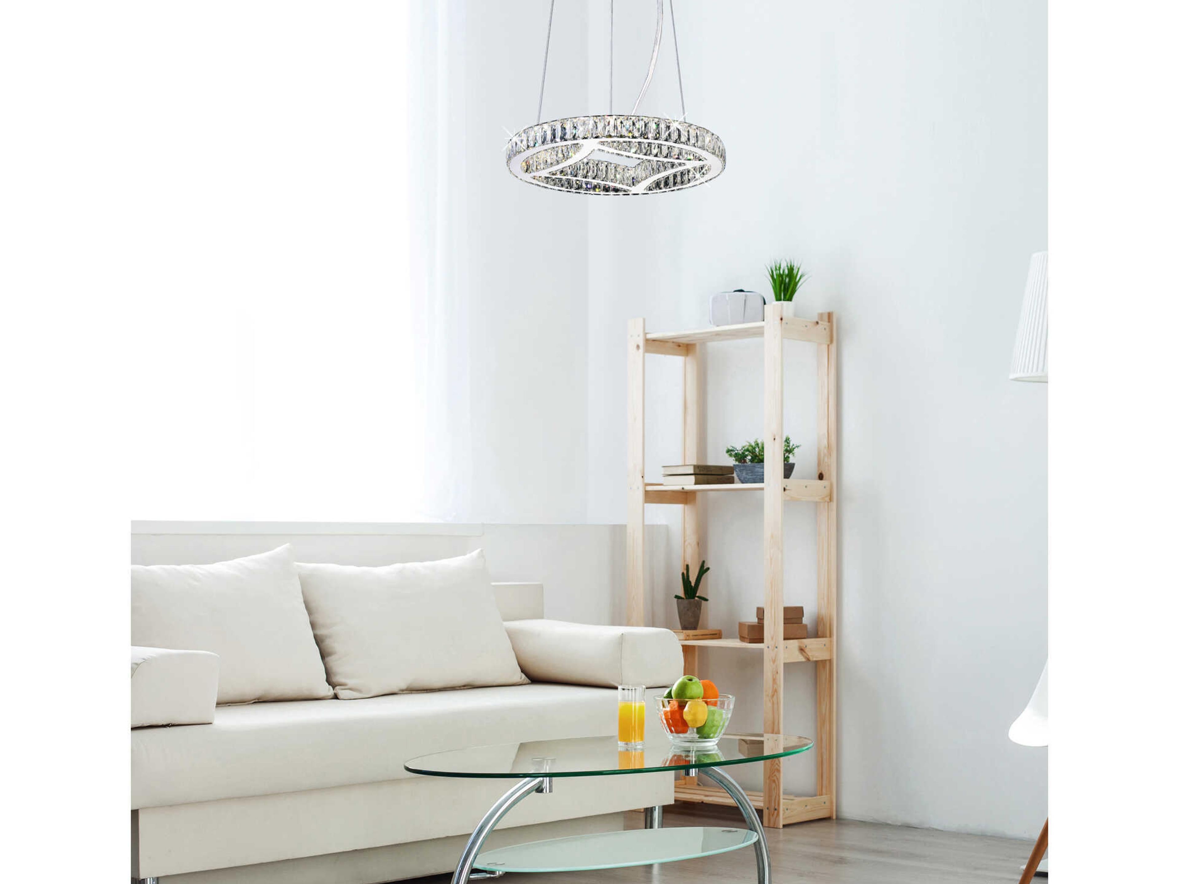 CWI Lighting Beyond Chrome Round Pendant