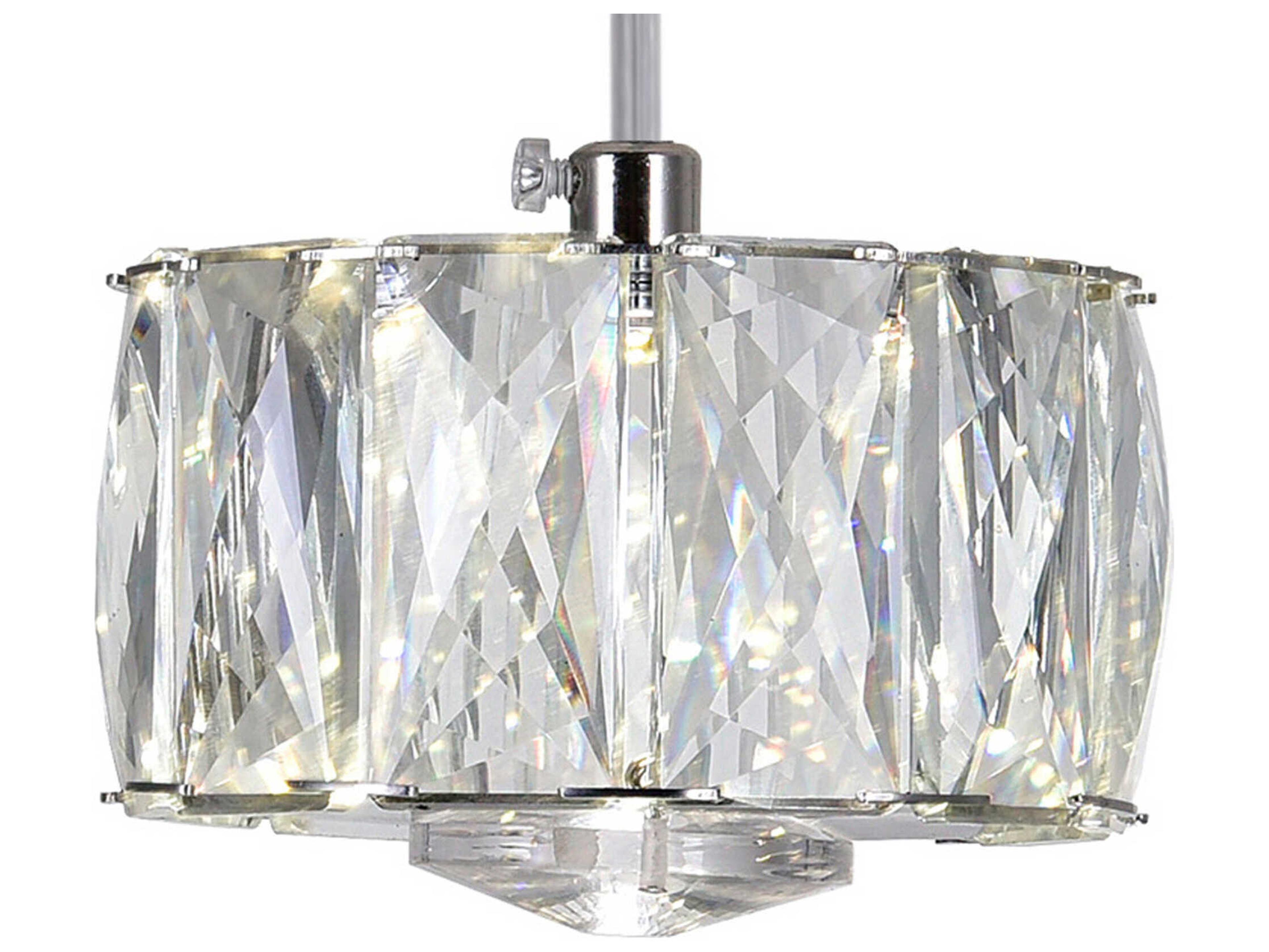 CWI Lighting Milan Chrome Mini Pendant
