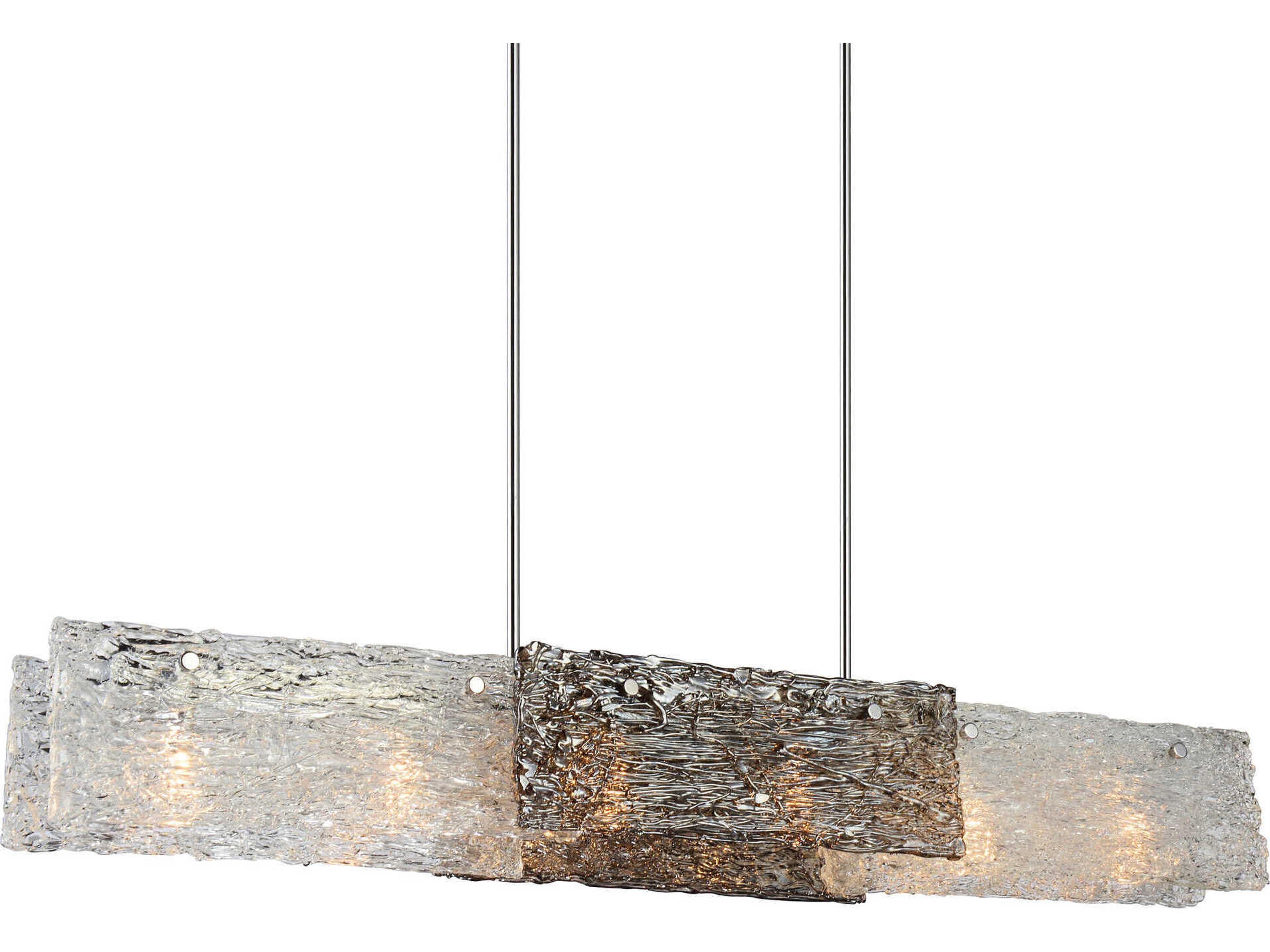 CWI Lighting Wilma 6-Light Chrome Island Pendant