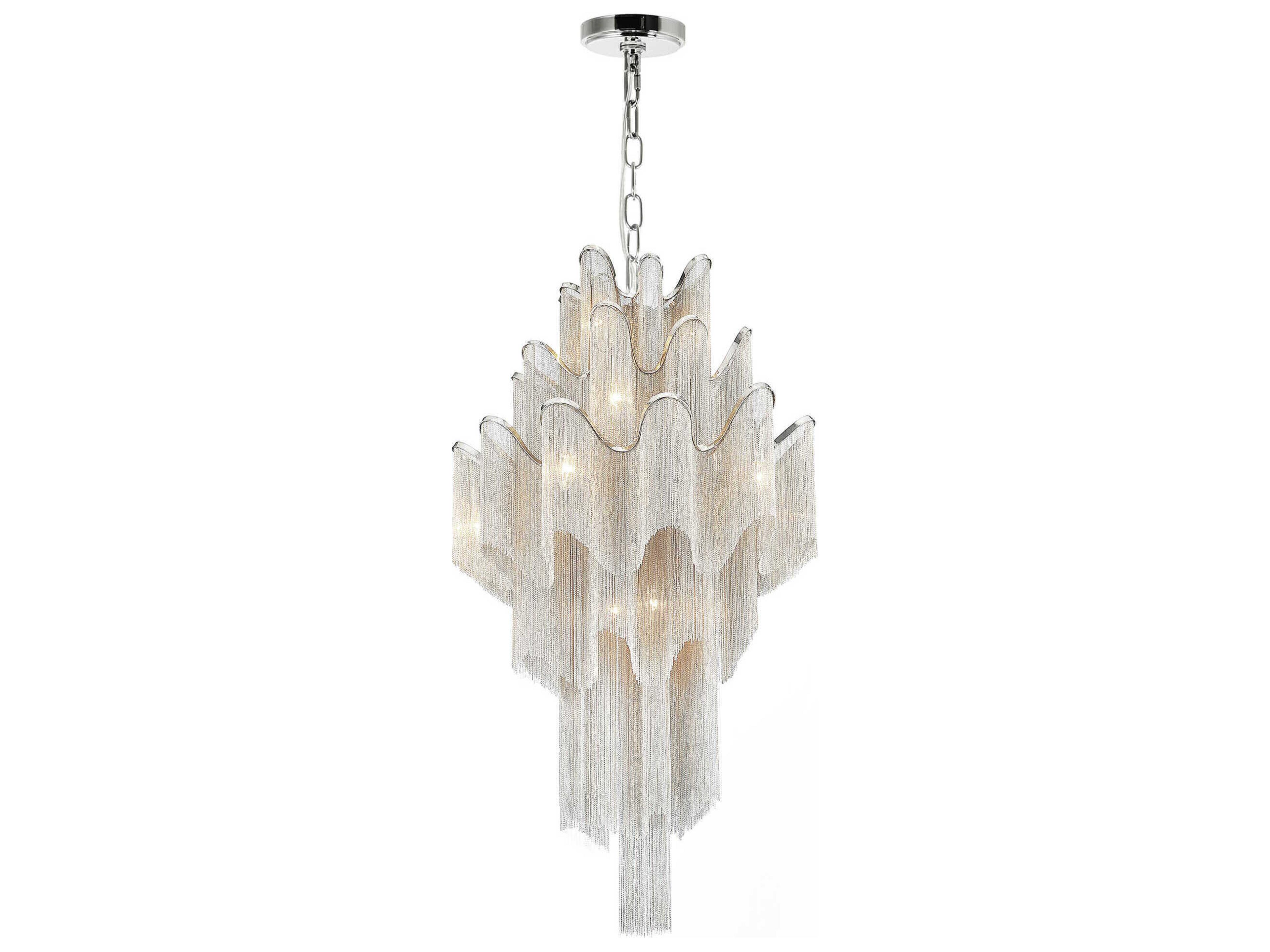 Daisy 17-Light Chrome Chandelier