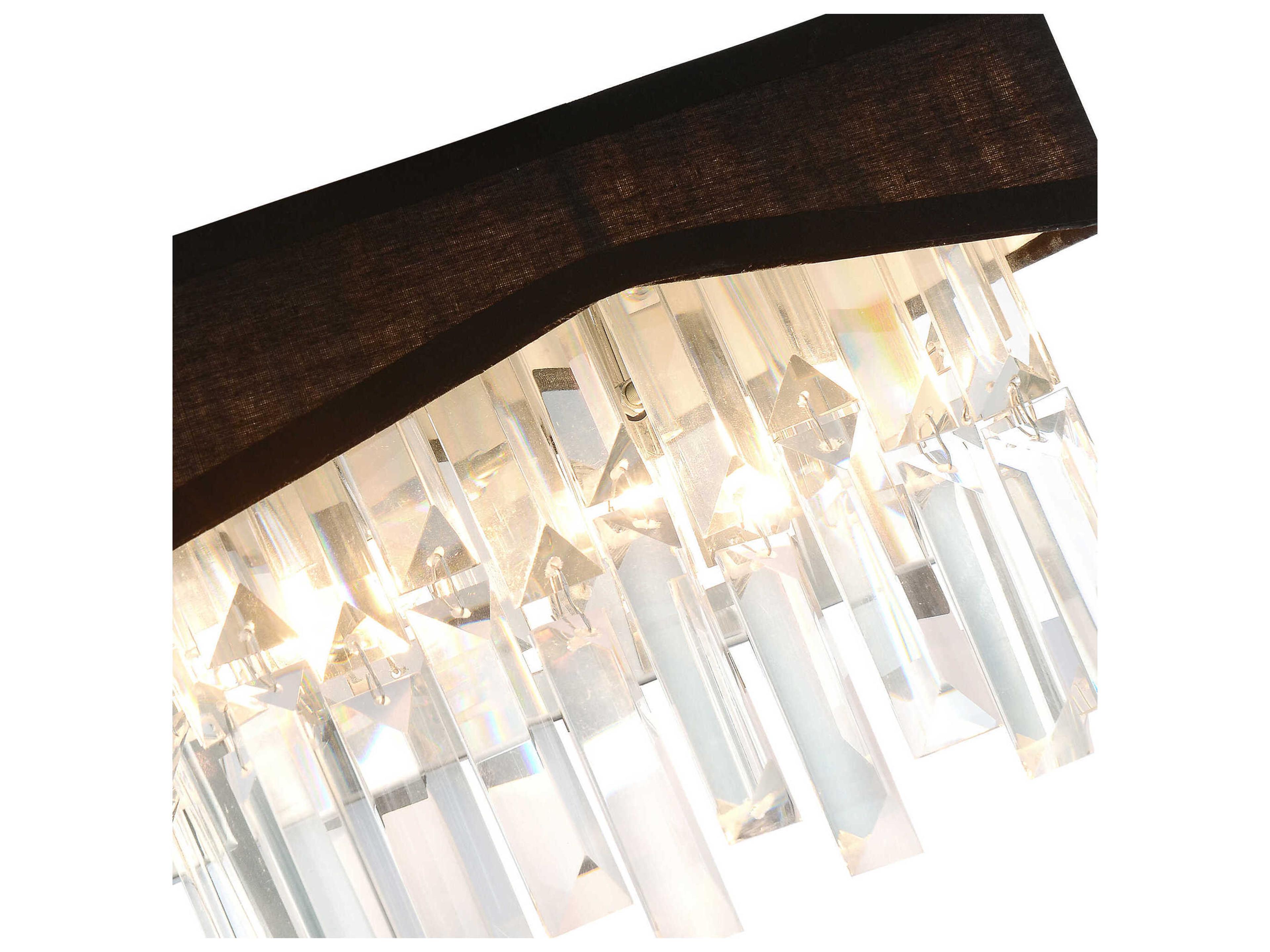 CWI Lighting Havely 2-Light Chrome Vanity Light