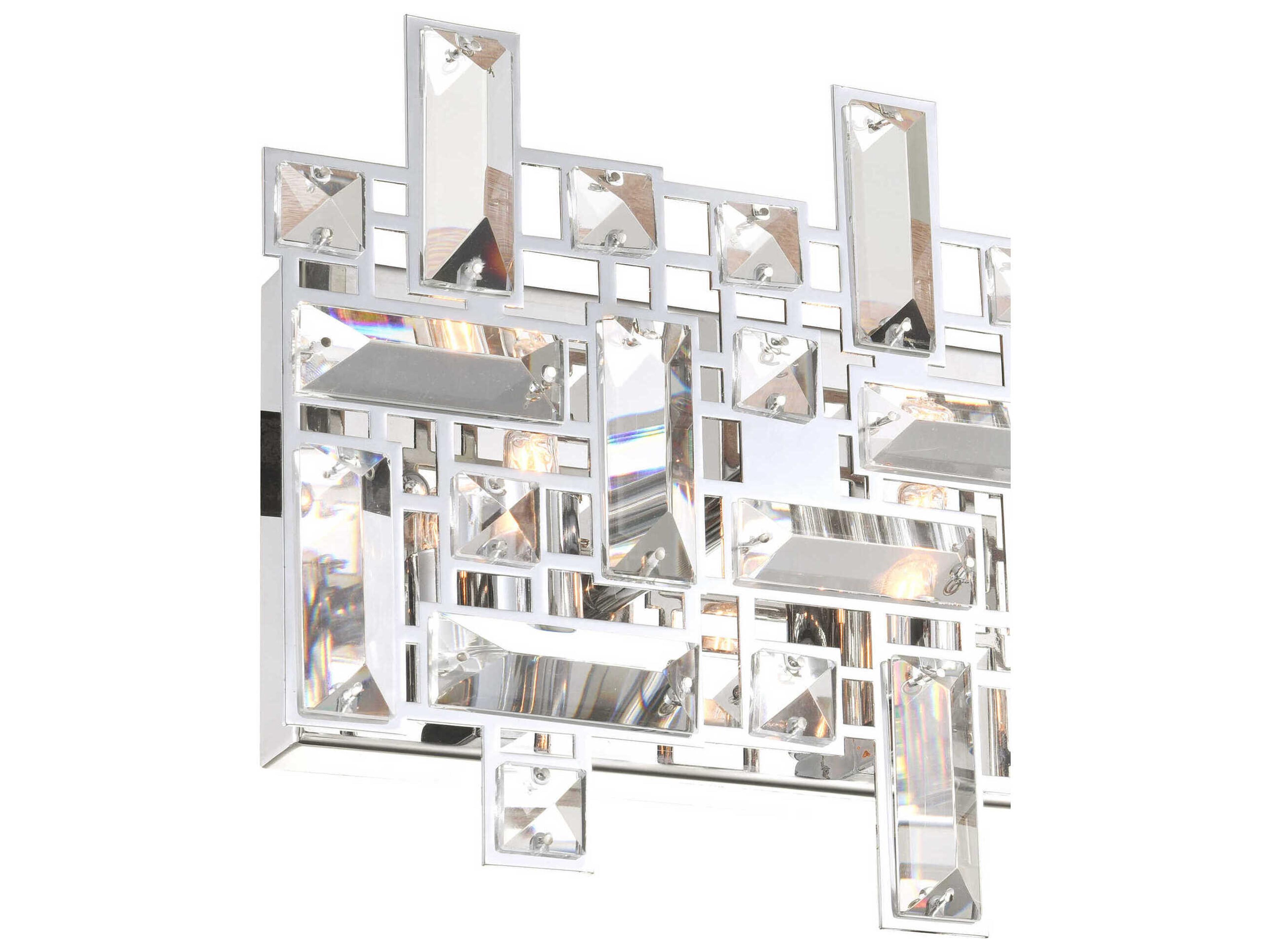 CWI Lighting Arley 4-Light Chrome Vanity Light