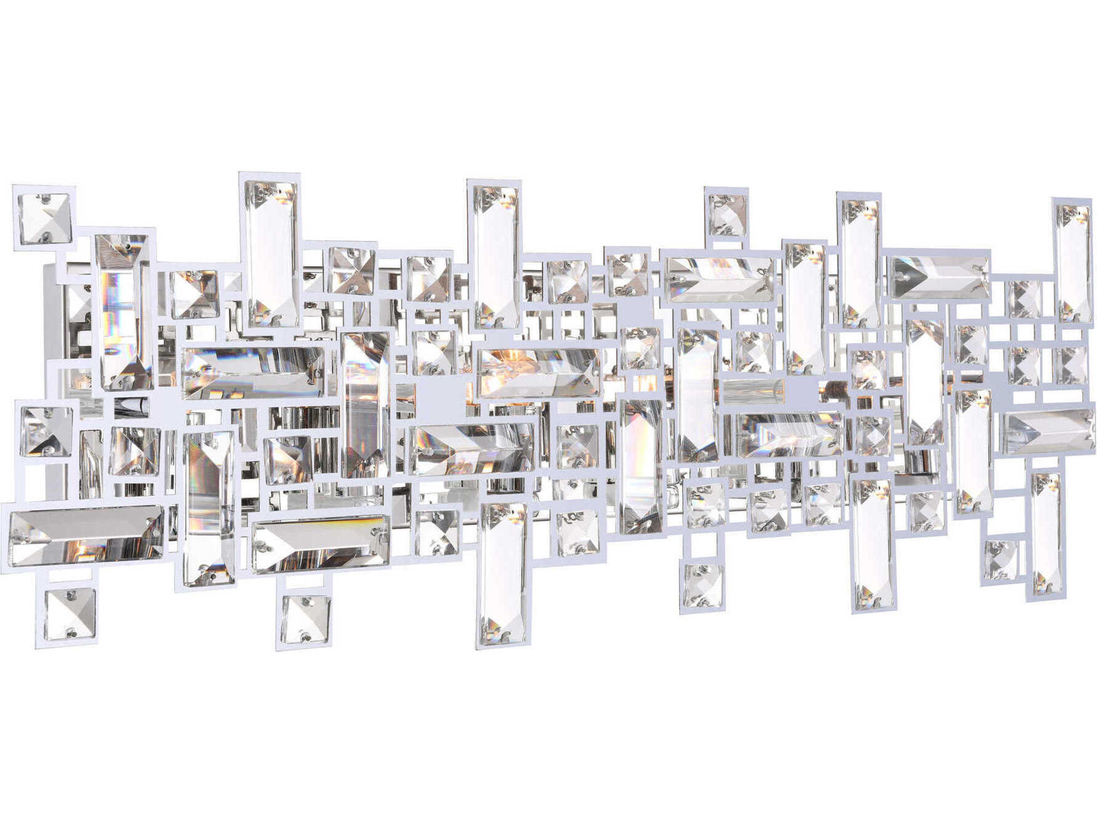 CWI Lighting Arley 6-Light Chrome Vanity Light