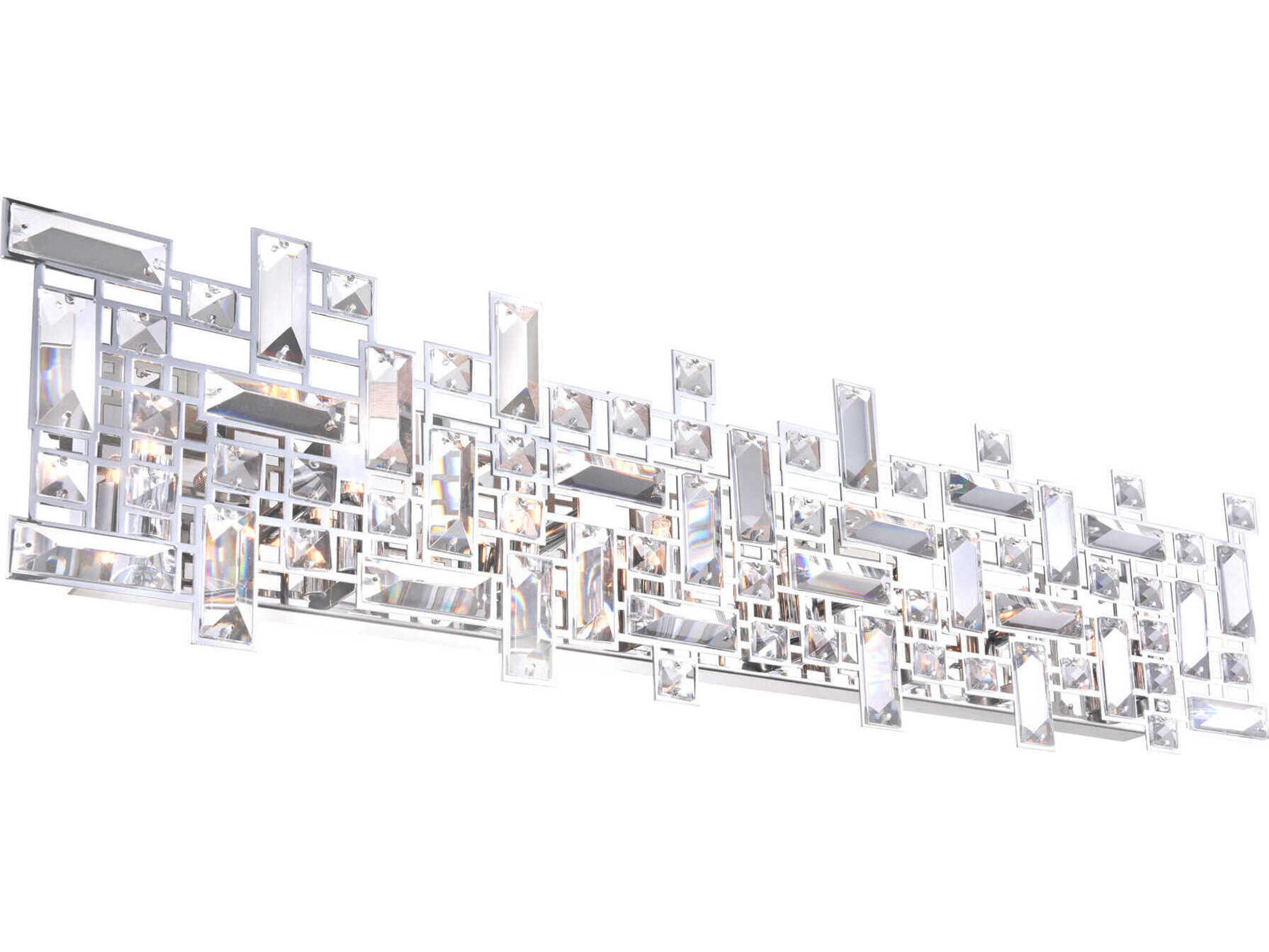 CWI Lighting Arley 8-Light Chrome Vanity Light