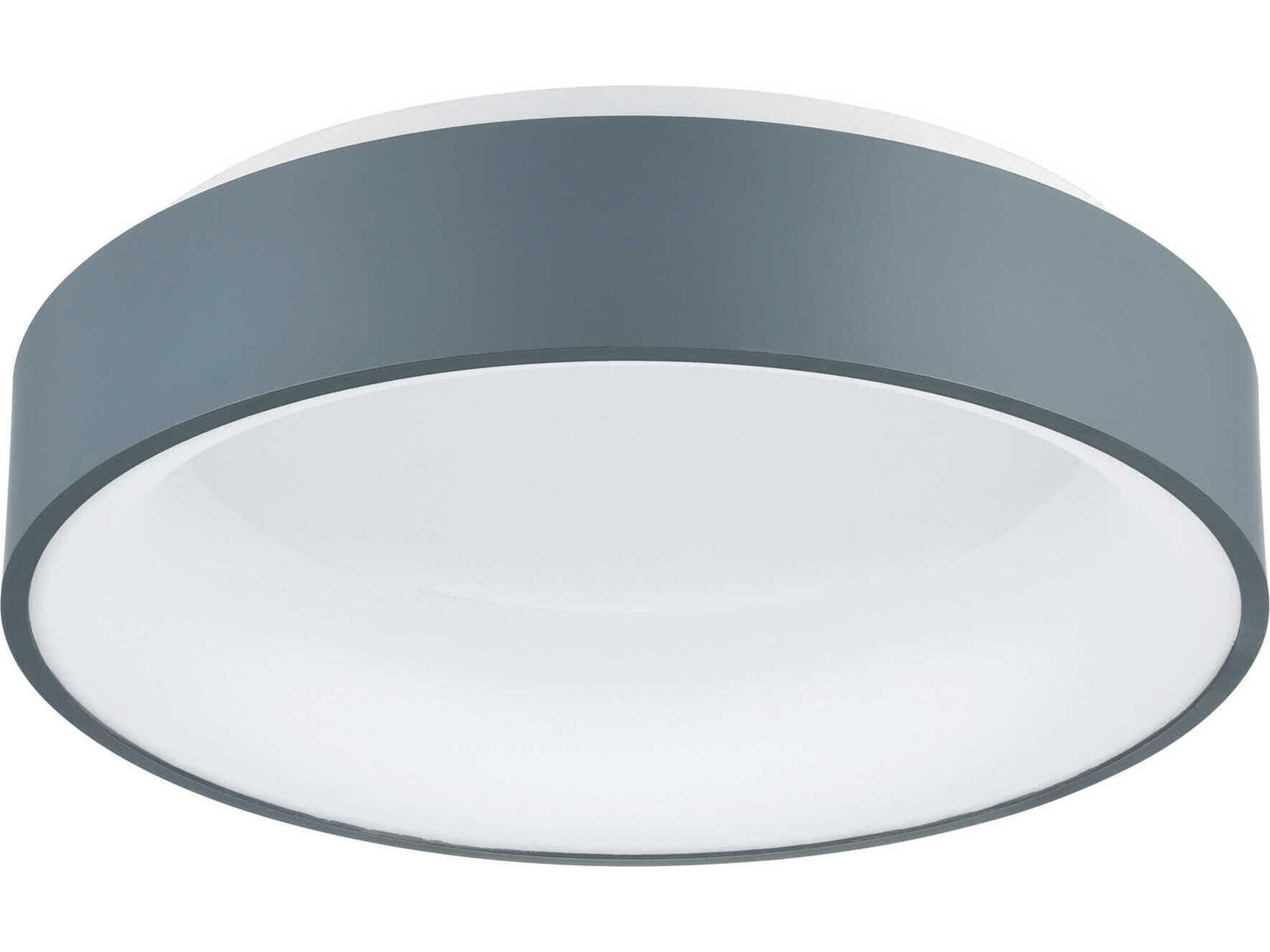 CWI Lighting Arenal Gray Round Flush Mount
