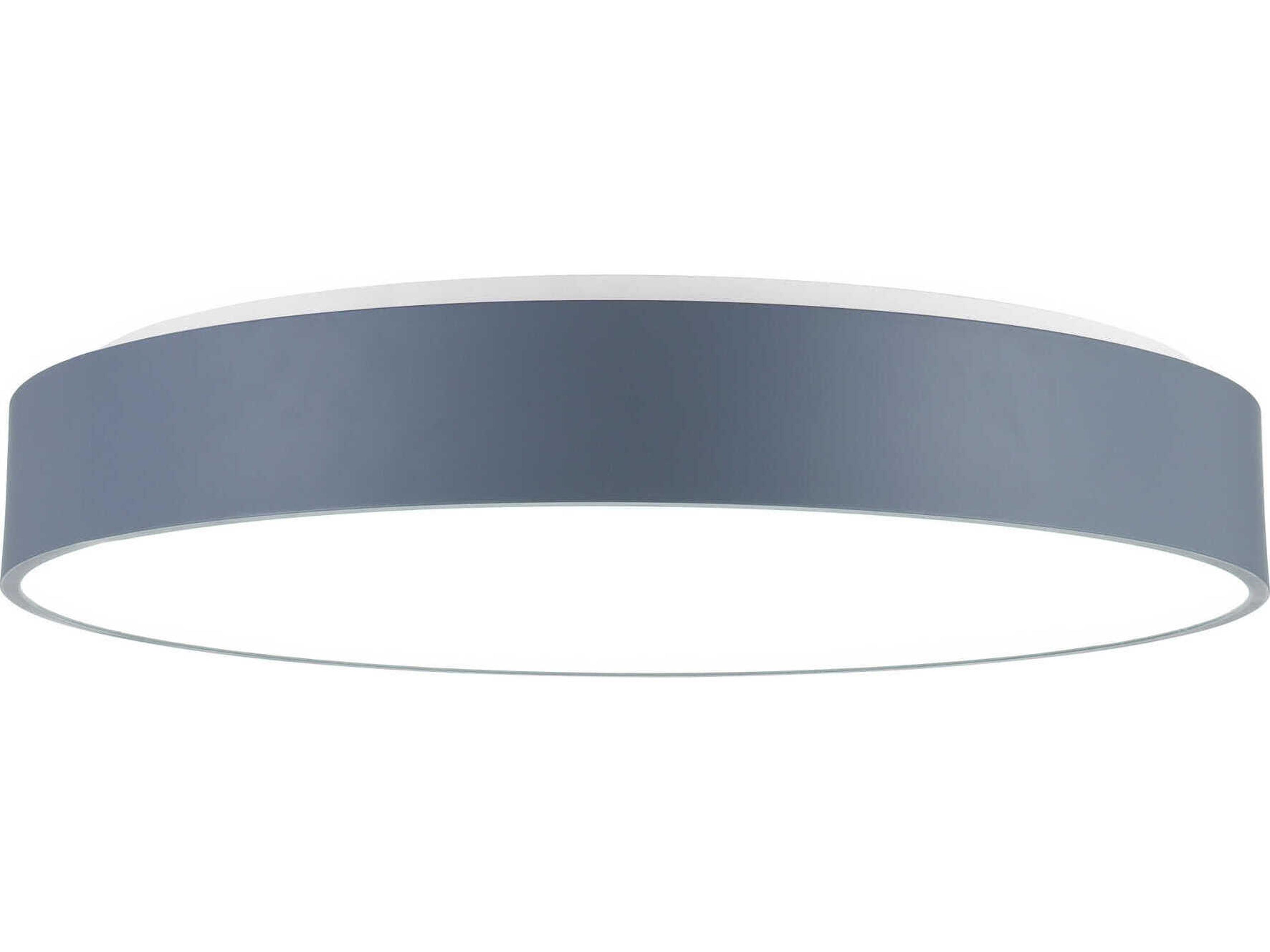 CWI Lighting Arenal Gray Round Flush Mount