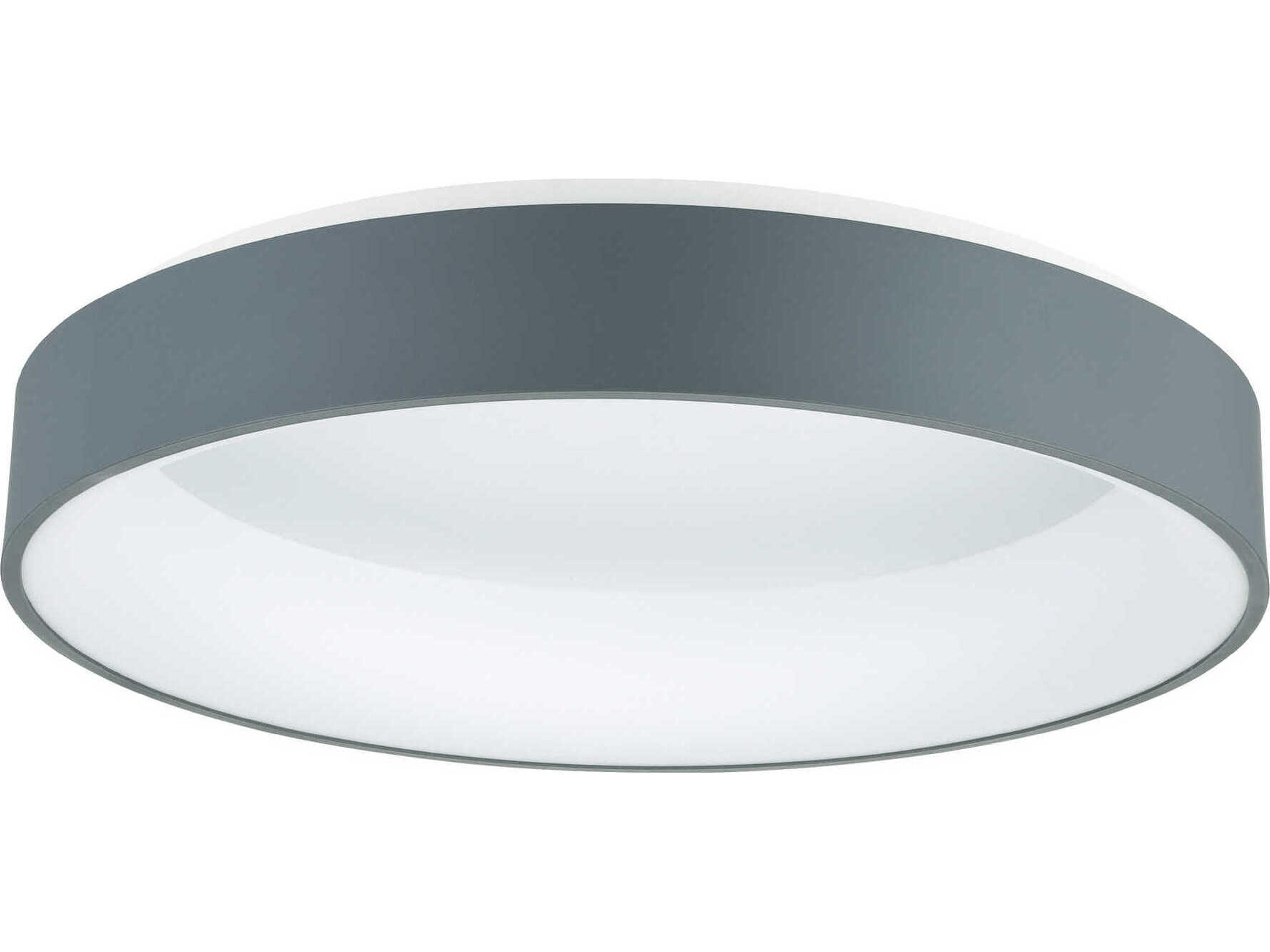CWI Lighting Arenal Gray Round Flush Mount