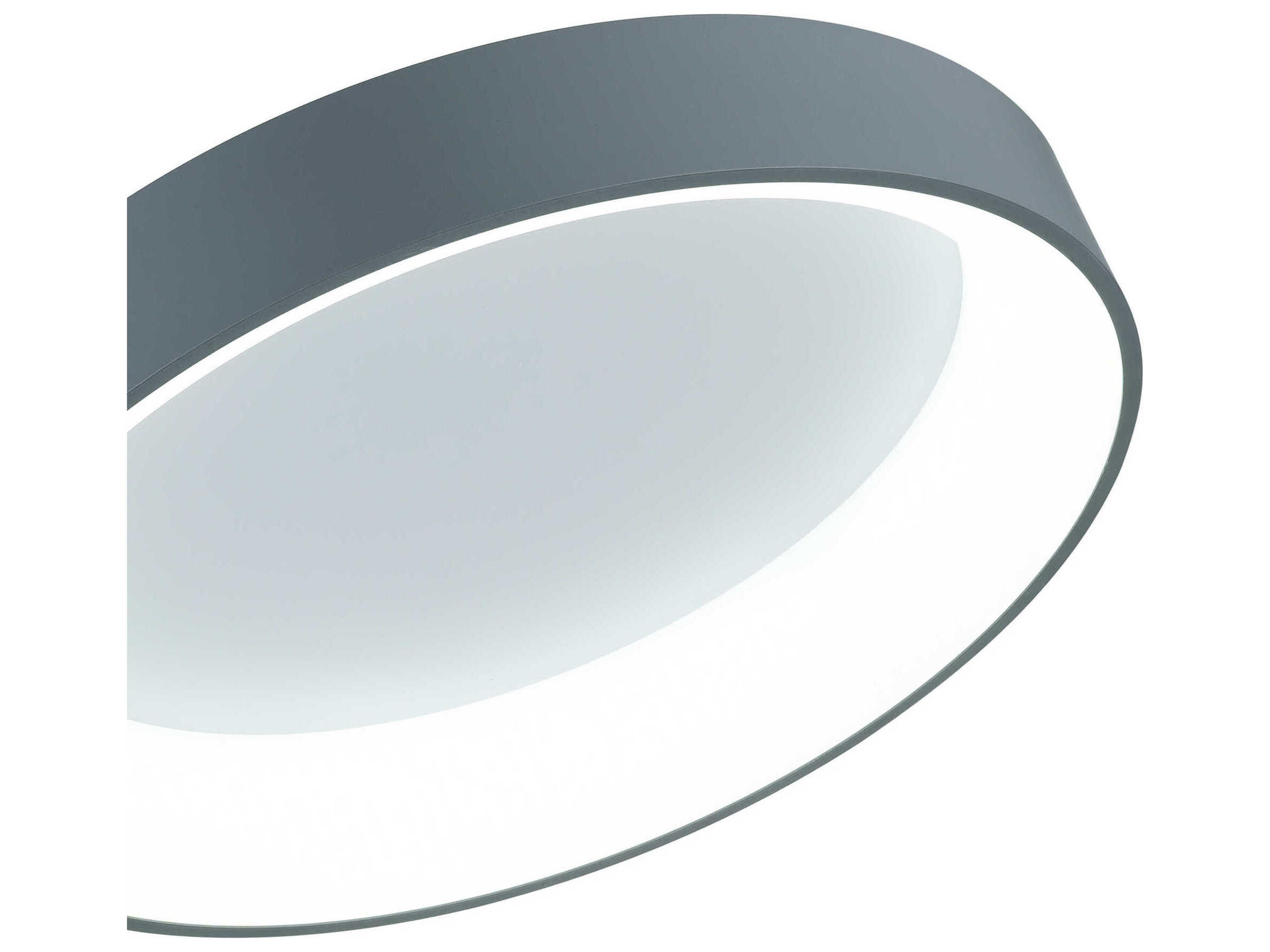 CWI Lighting Arenal Gray Round Pendant