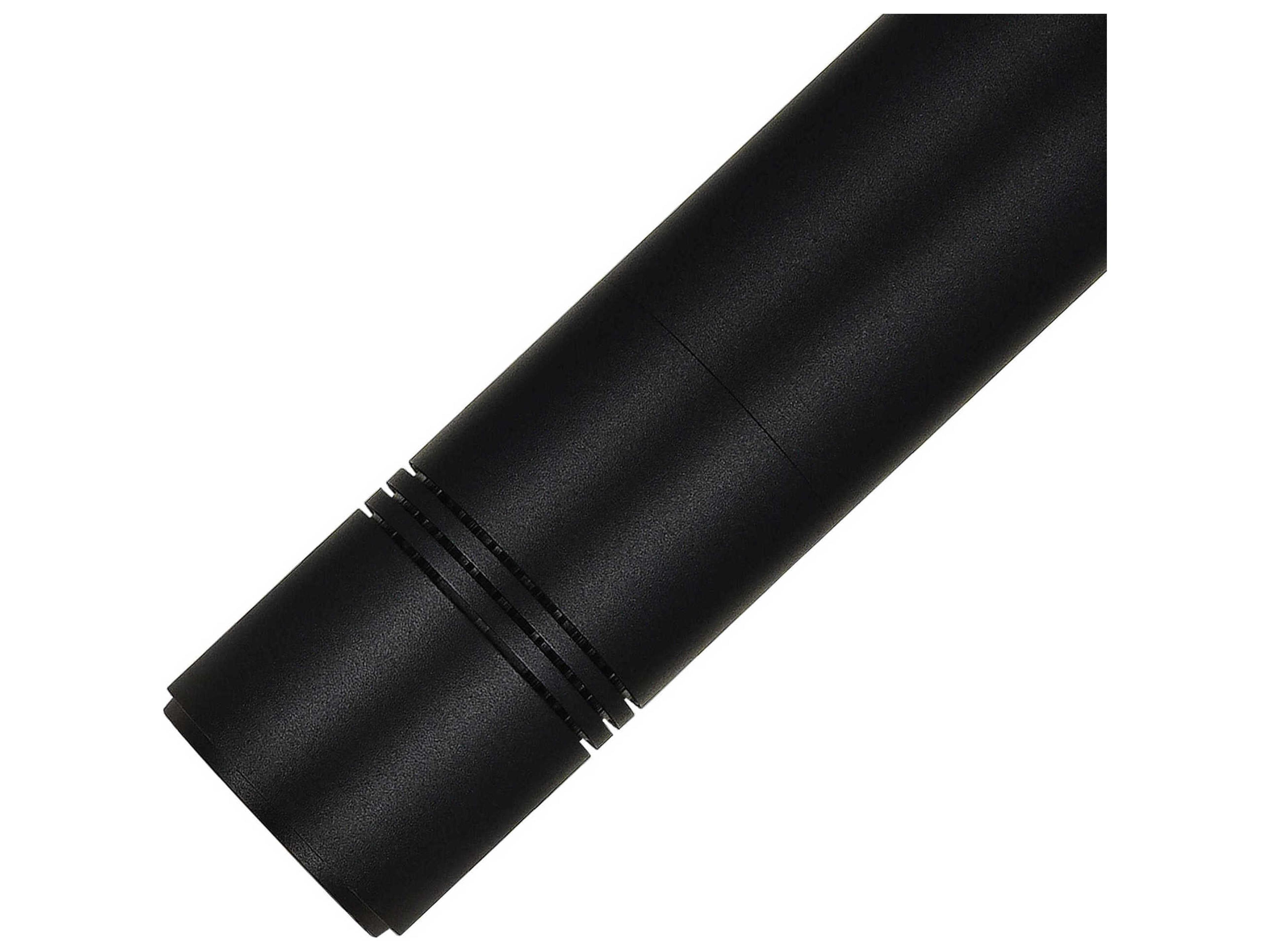 CWI Lighting Stowe Sand Black Cylinder Mini Pendant