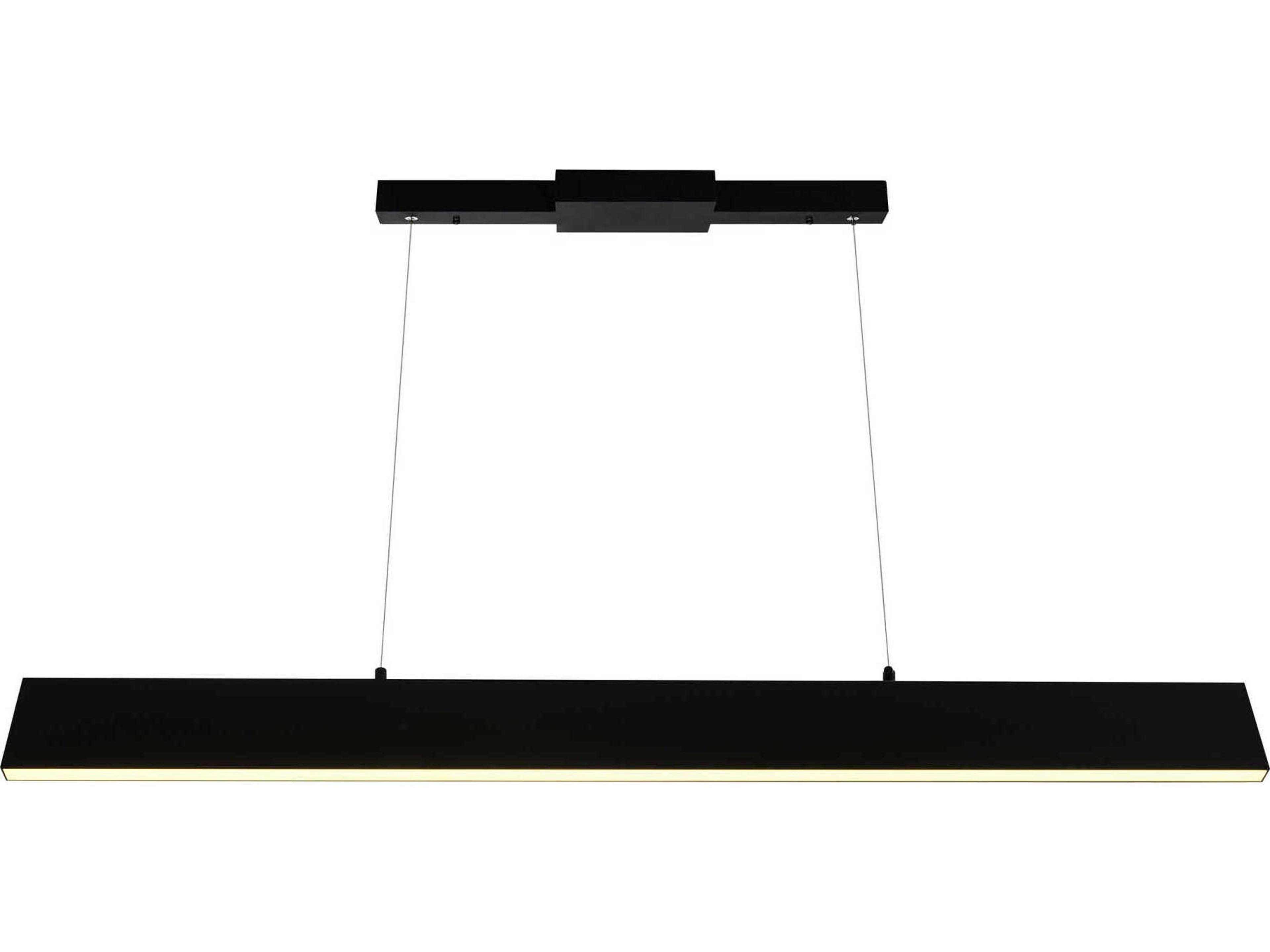 CWI Lighting Krista Satin Black Island Pendant