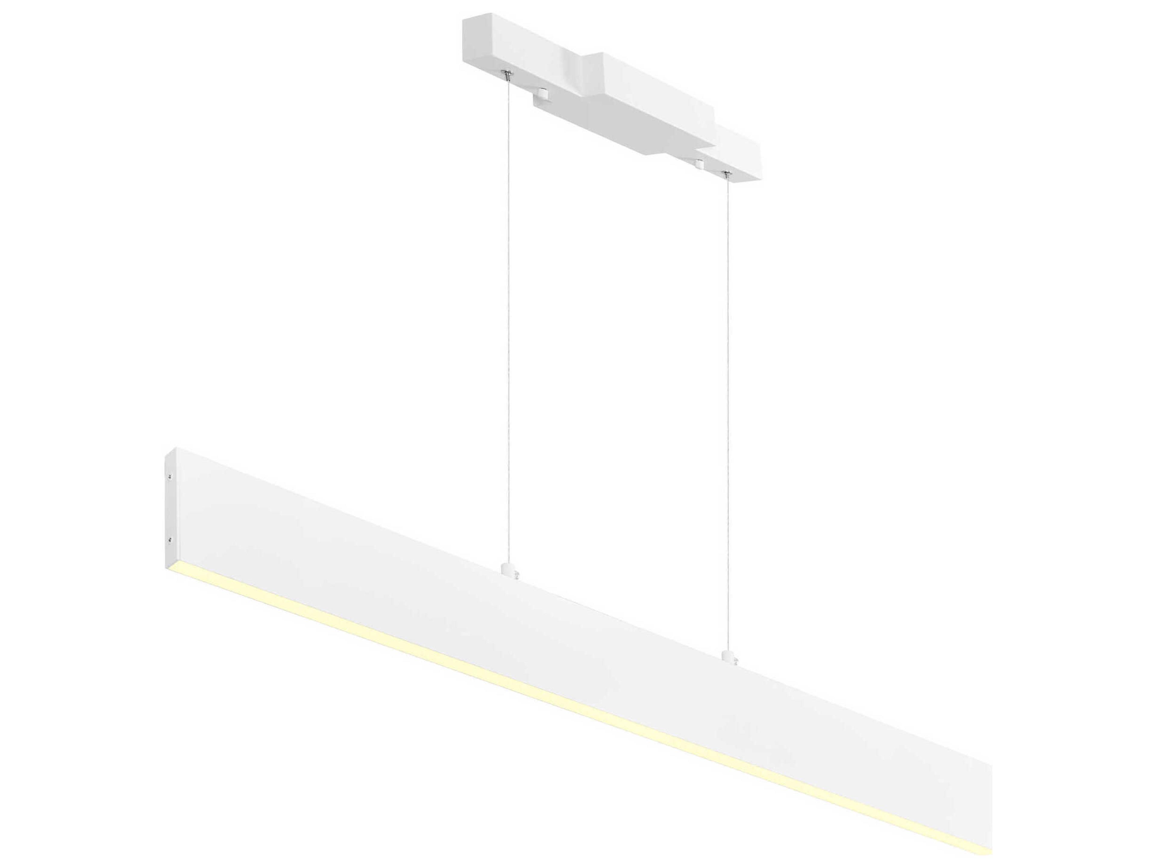 Krista Satin White Island Pendant