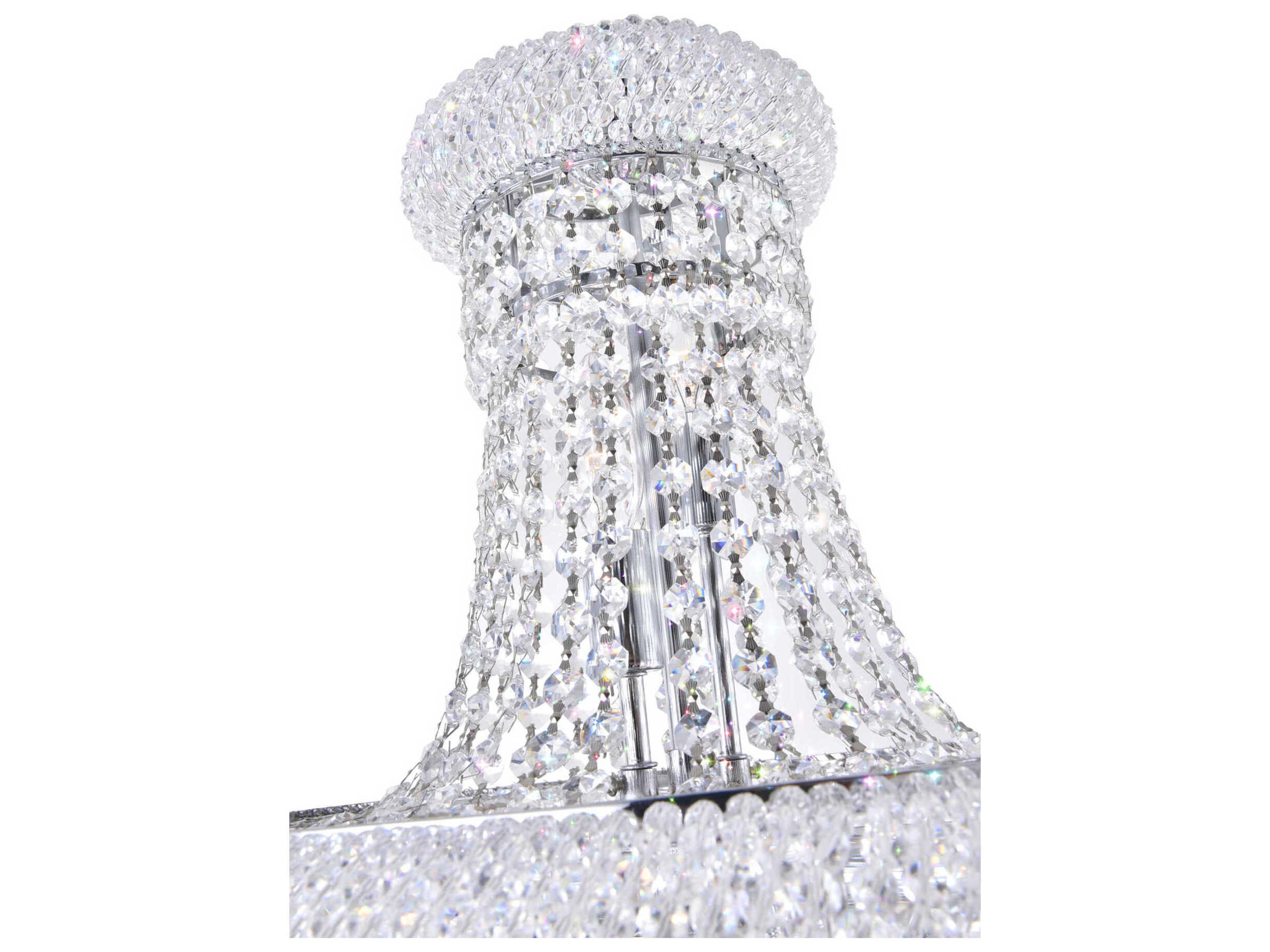 CWI Lighting Empire 8-Light Chrome Traditional Chandelier