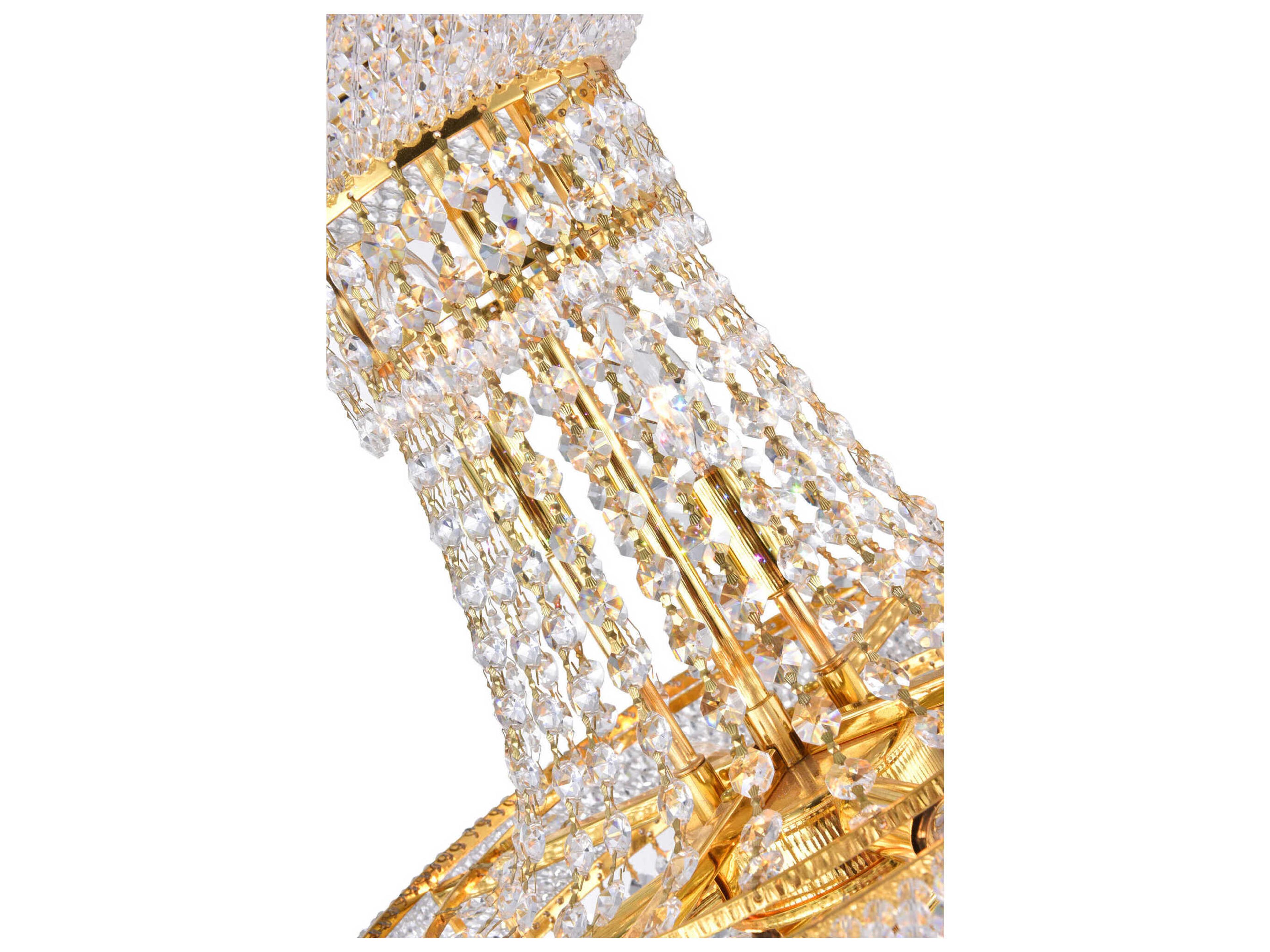 CWI Lighting Empire 8-Light Gold Traditional Chandelier