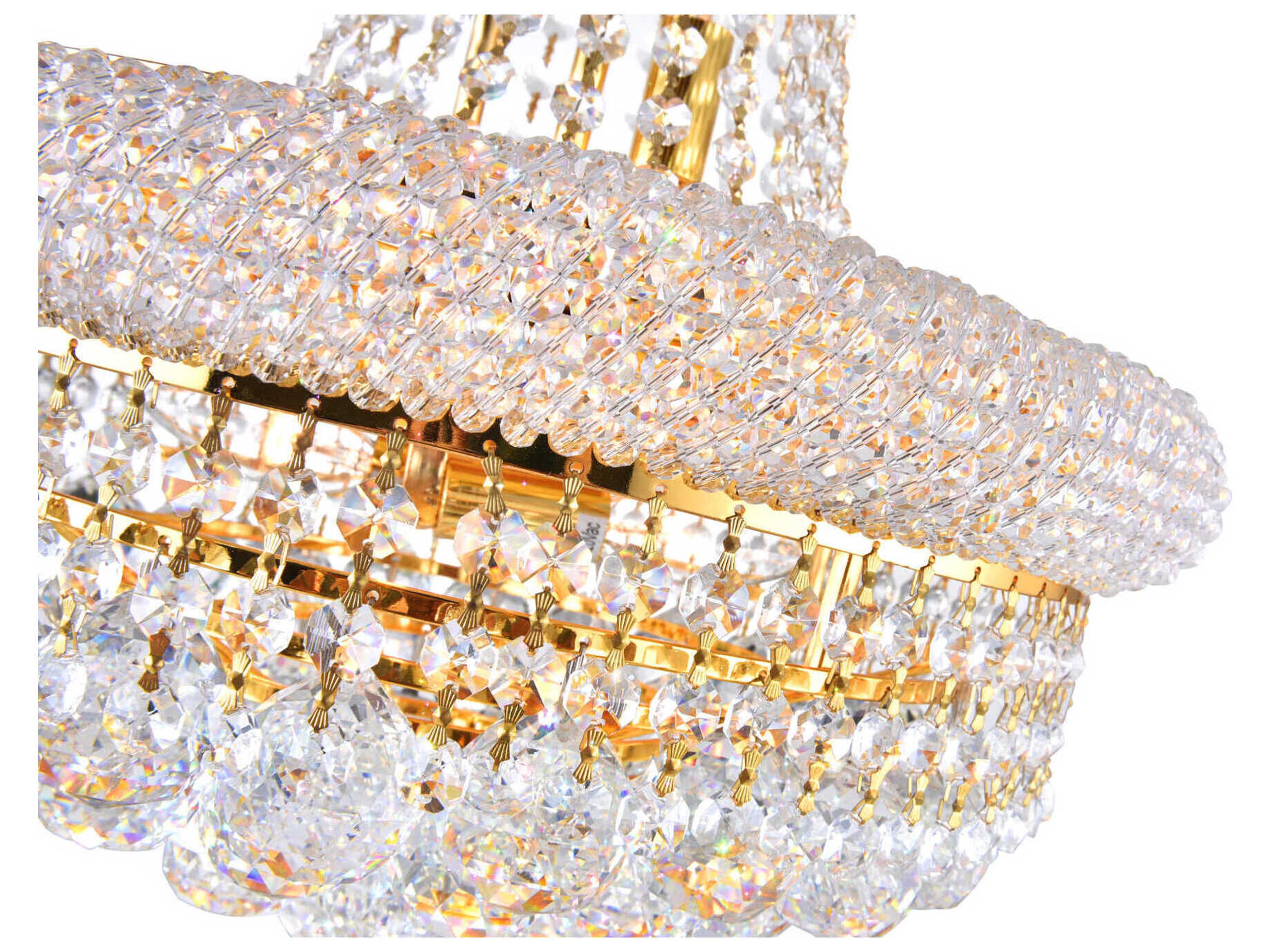 CWI Lighting Empire 8-Light Gold Traditional Chandelier