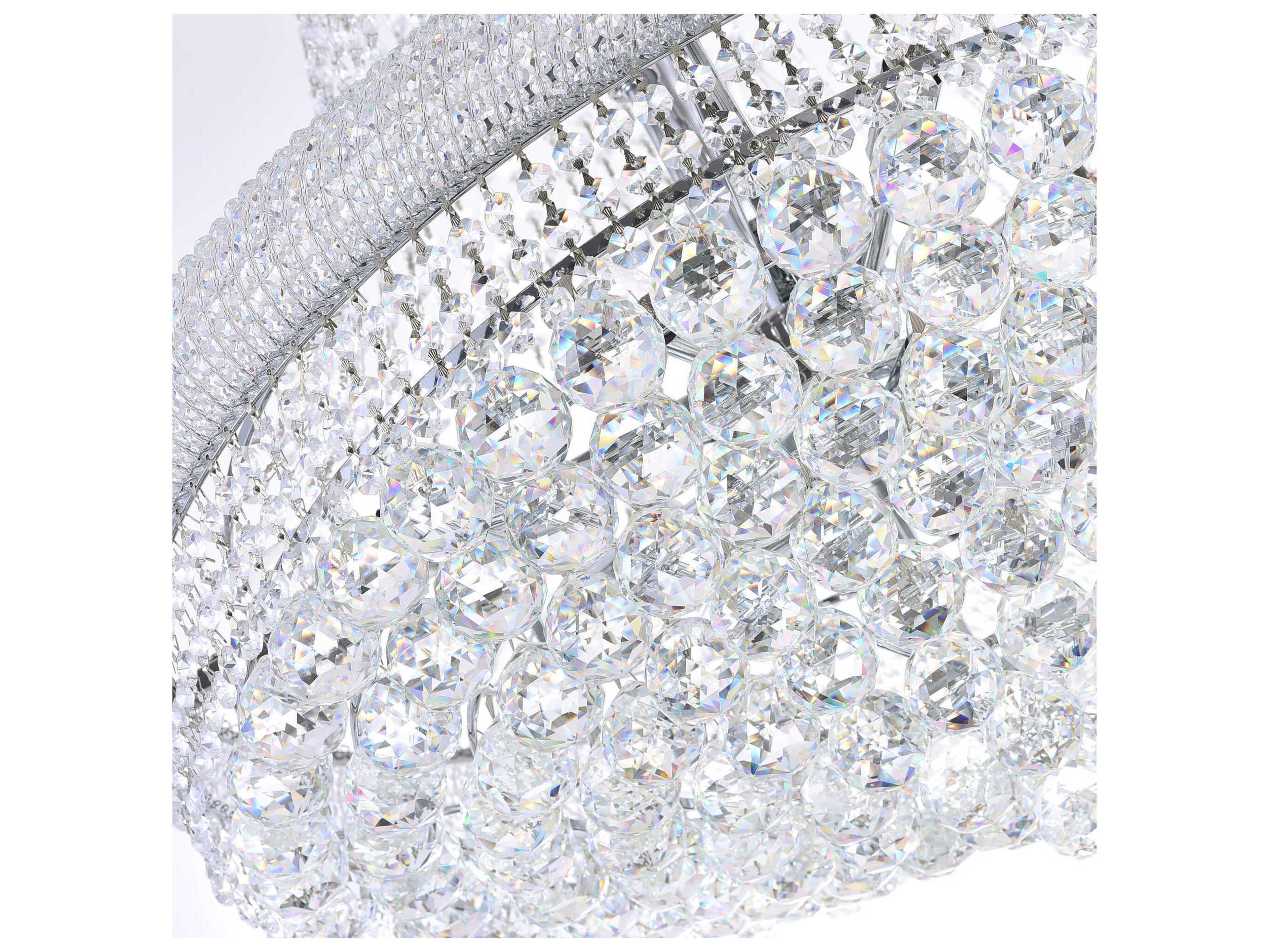 CWI Lighting Empire 18-Light Chrome Traditional Chandelier