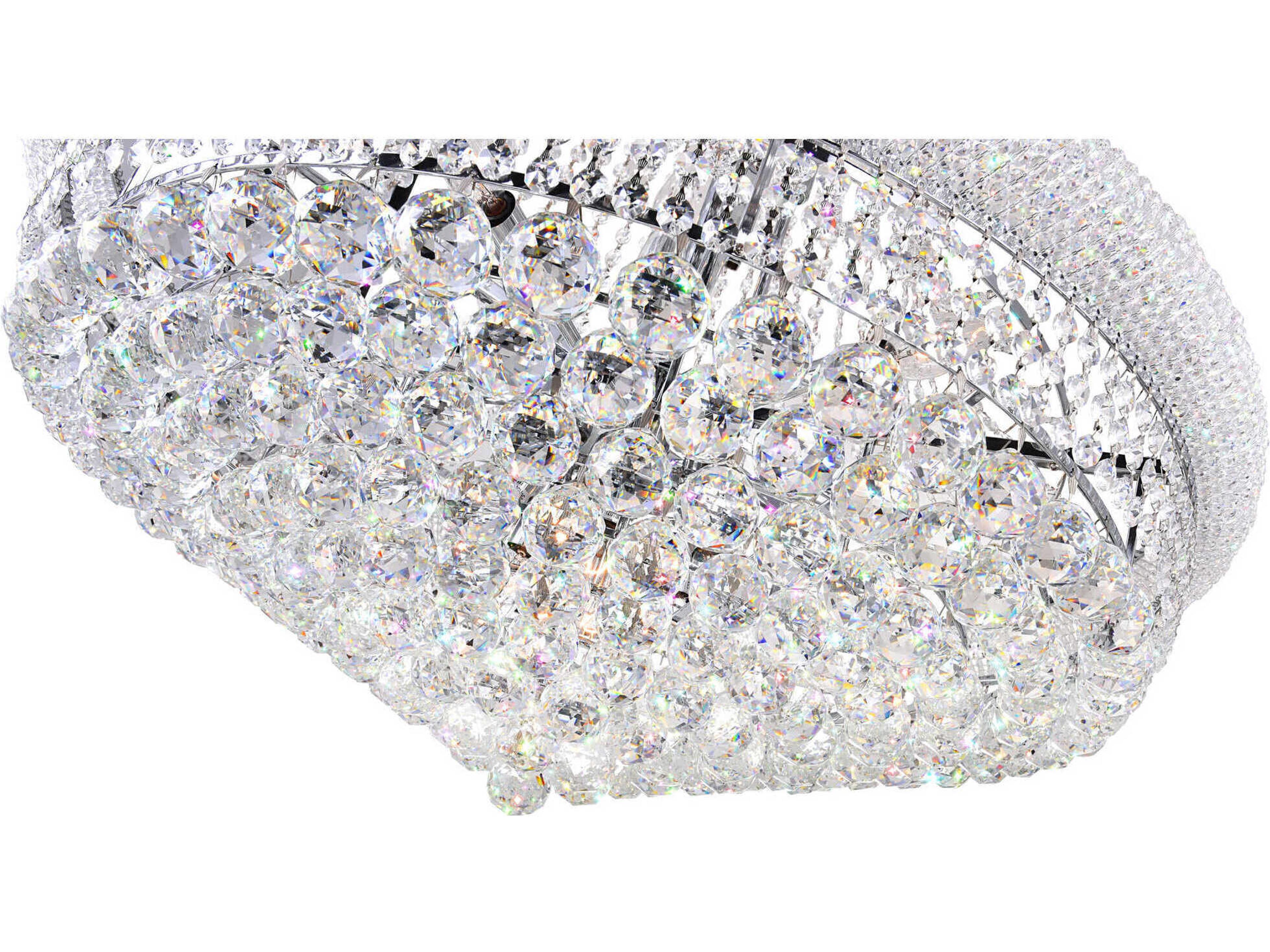 CWI Lighting Empire 19-Light Chrome Traditional Chandelier