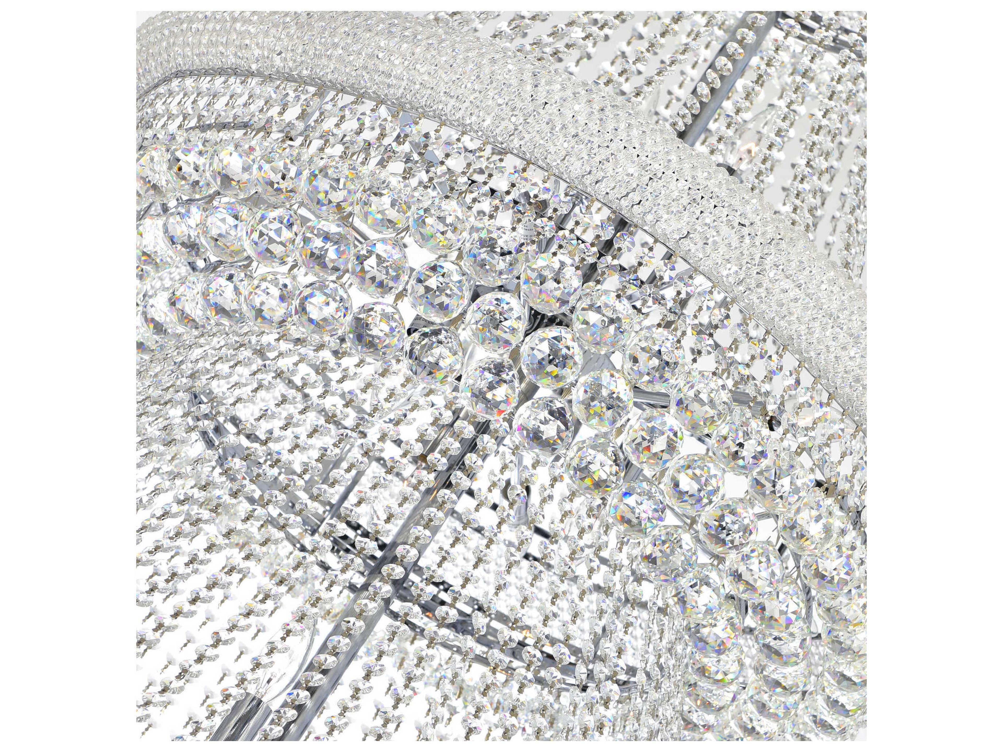 CWI Lighting Empire 42-Light Chrome Traditional Chandelier
